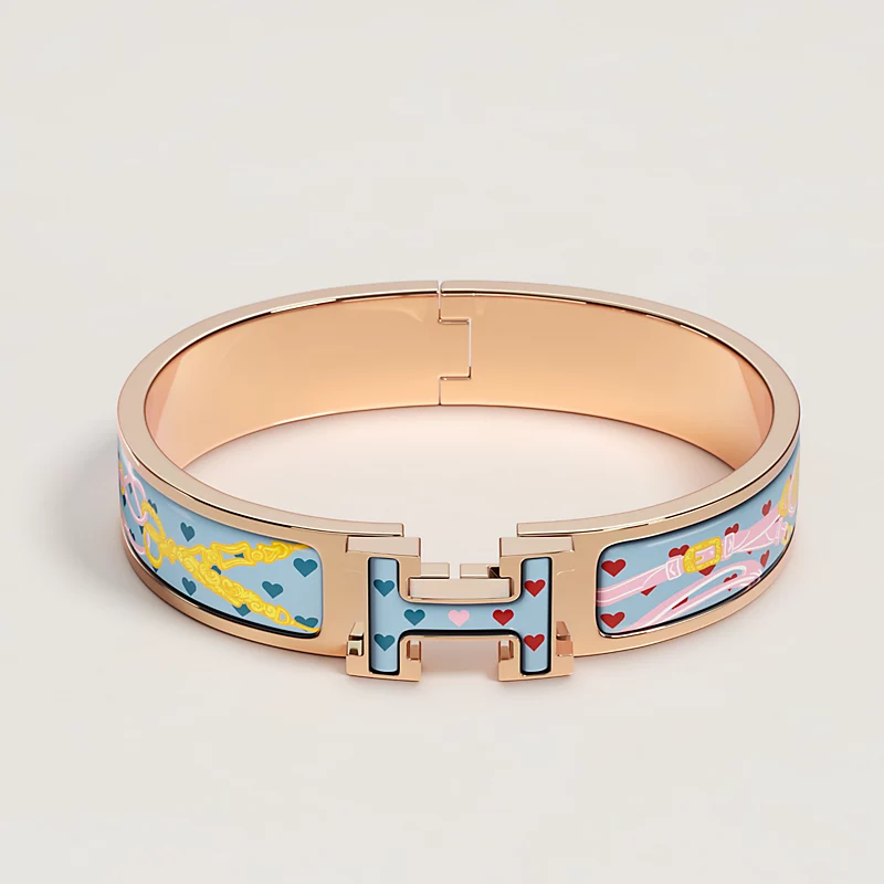 Replicate Clic H Love Heart Gorgeous Bridle Bracelet(1:1 replica) - Original Replica Club