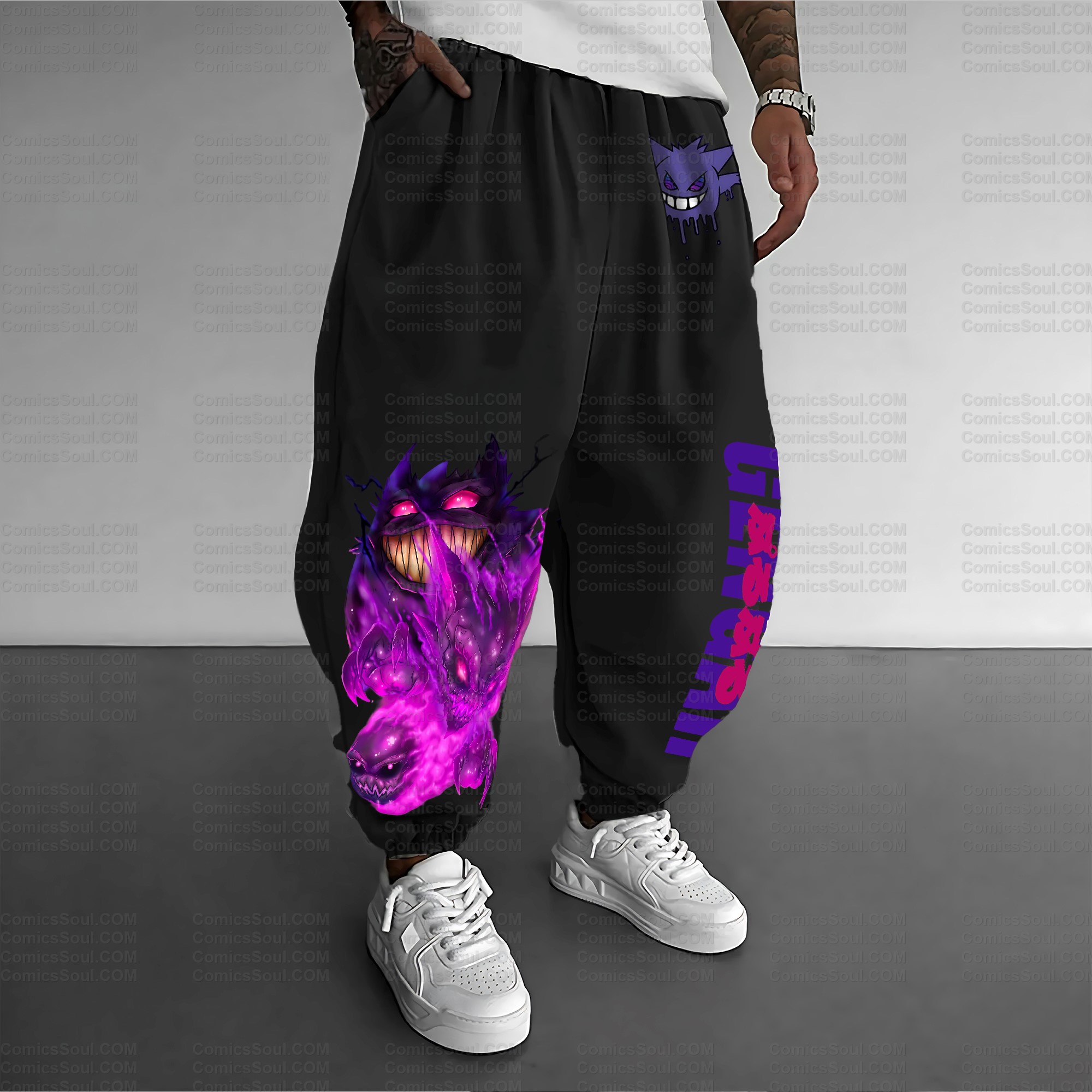 Unisex Anime Inspired Vintage Pants
