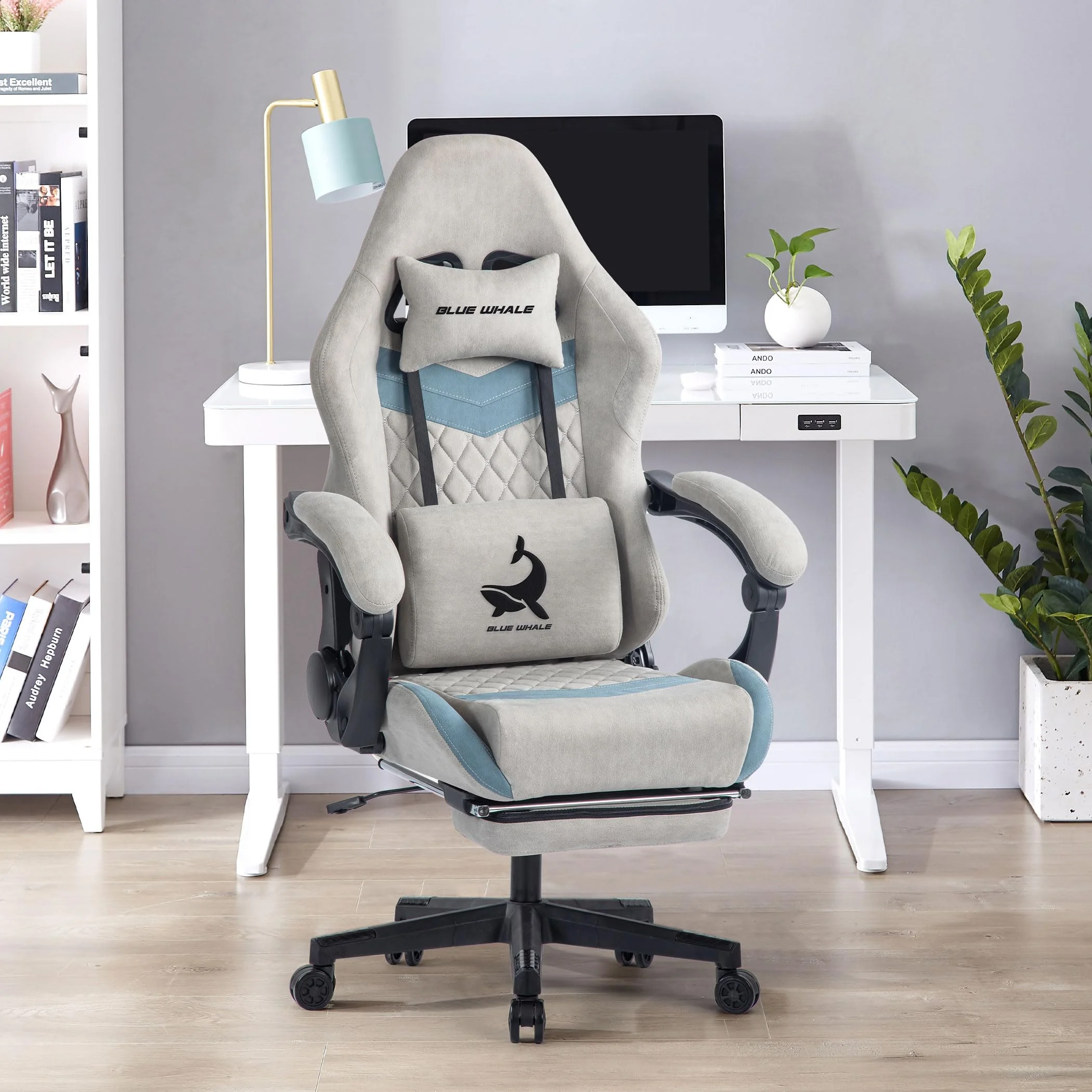 JONPONY Big and Tall 500LBS Gaming Chair, Ergonomic Design, Gamer Chair PU Leather with Footrest and Lumbar Support, High Back Office Chair Support 8 Hours Long Sitting, Computer Chair,Red - Image 71
