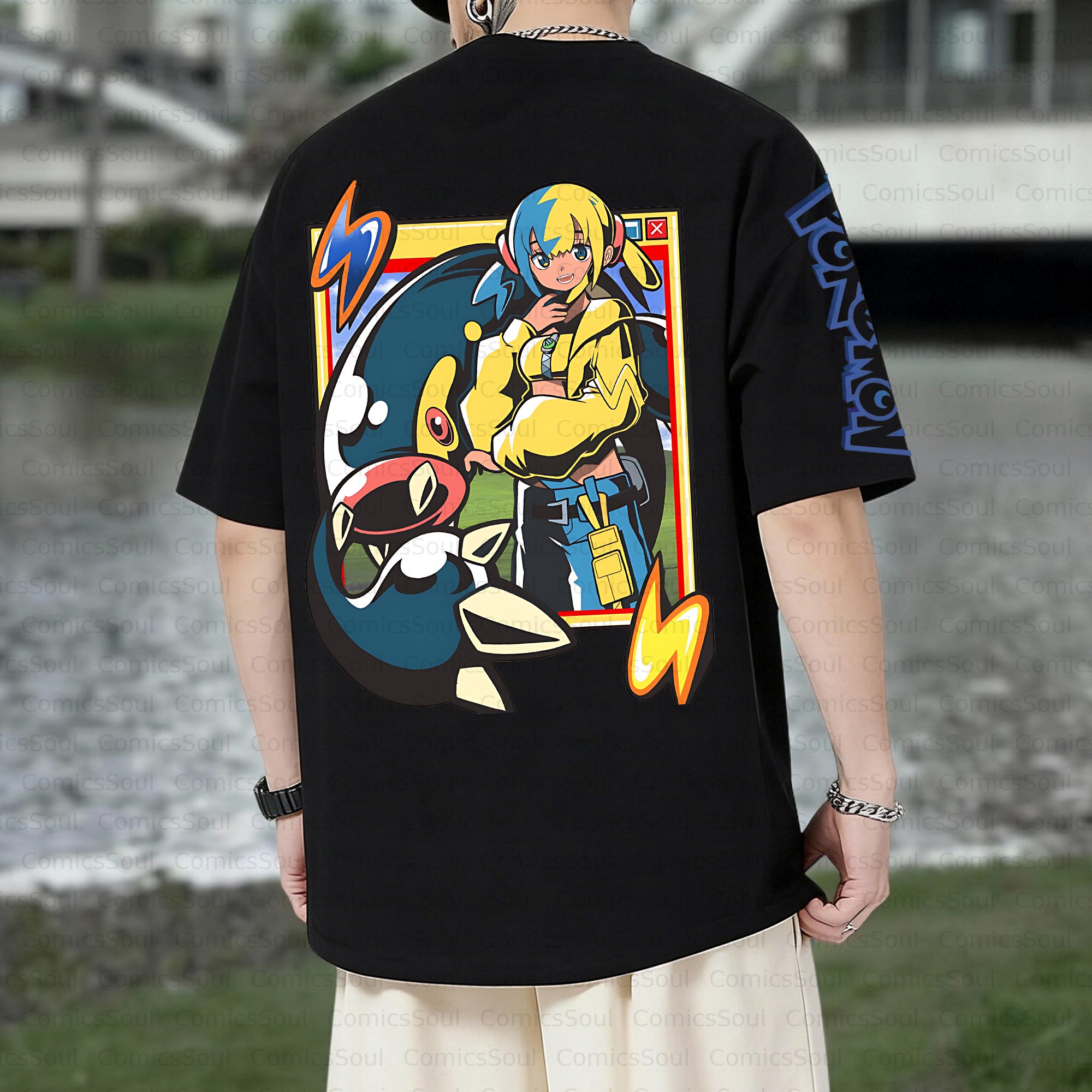 Unisex Anime Inspired Vintage T-Shirt