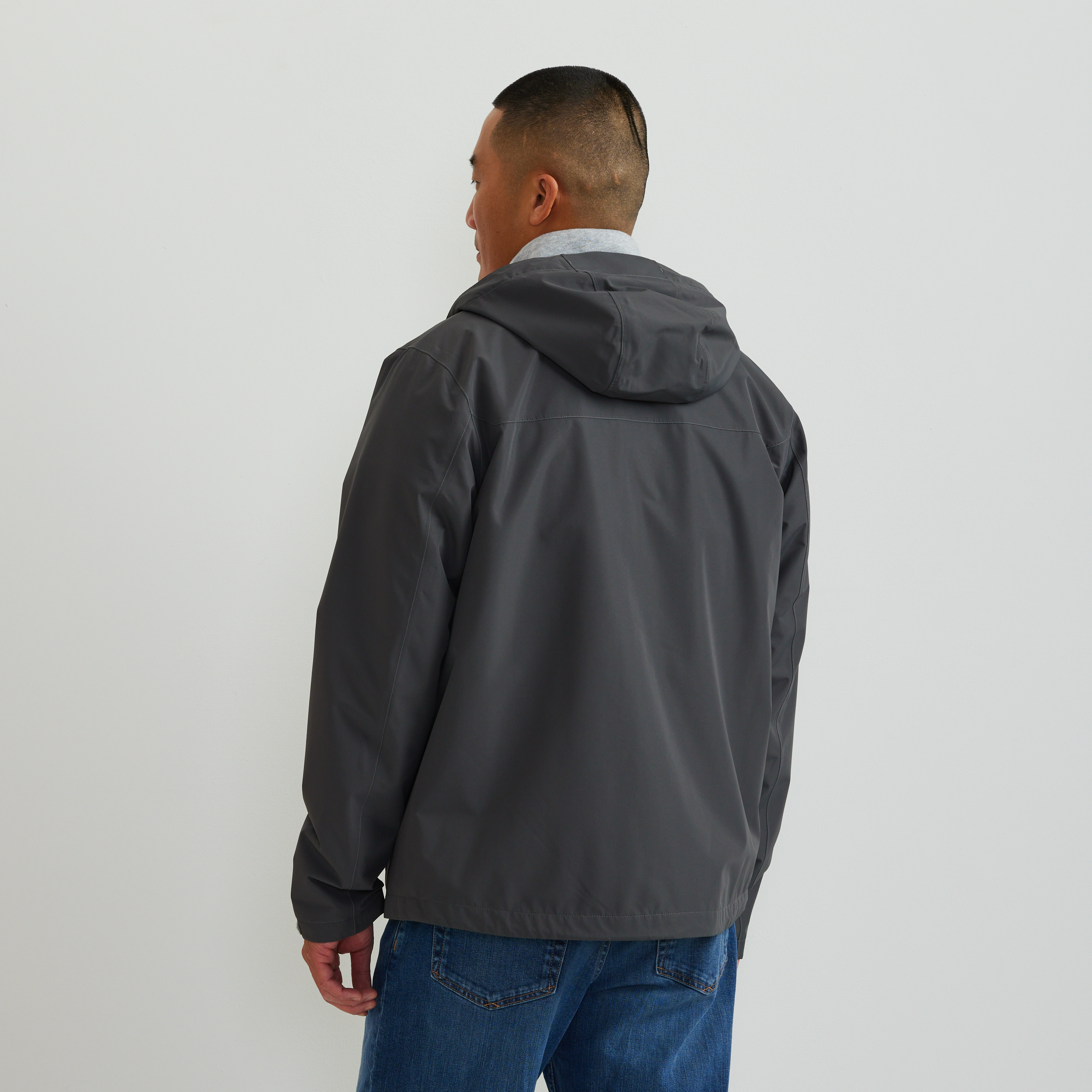 Men's Rain Trek Waterproof Packable Rain Jacket - Eddie Bauer Outlet