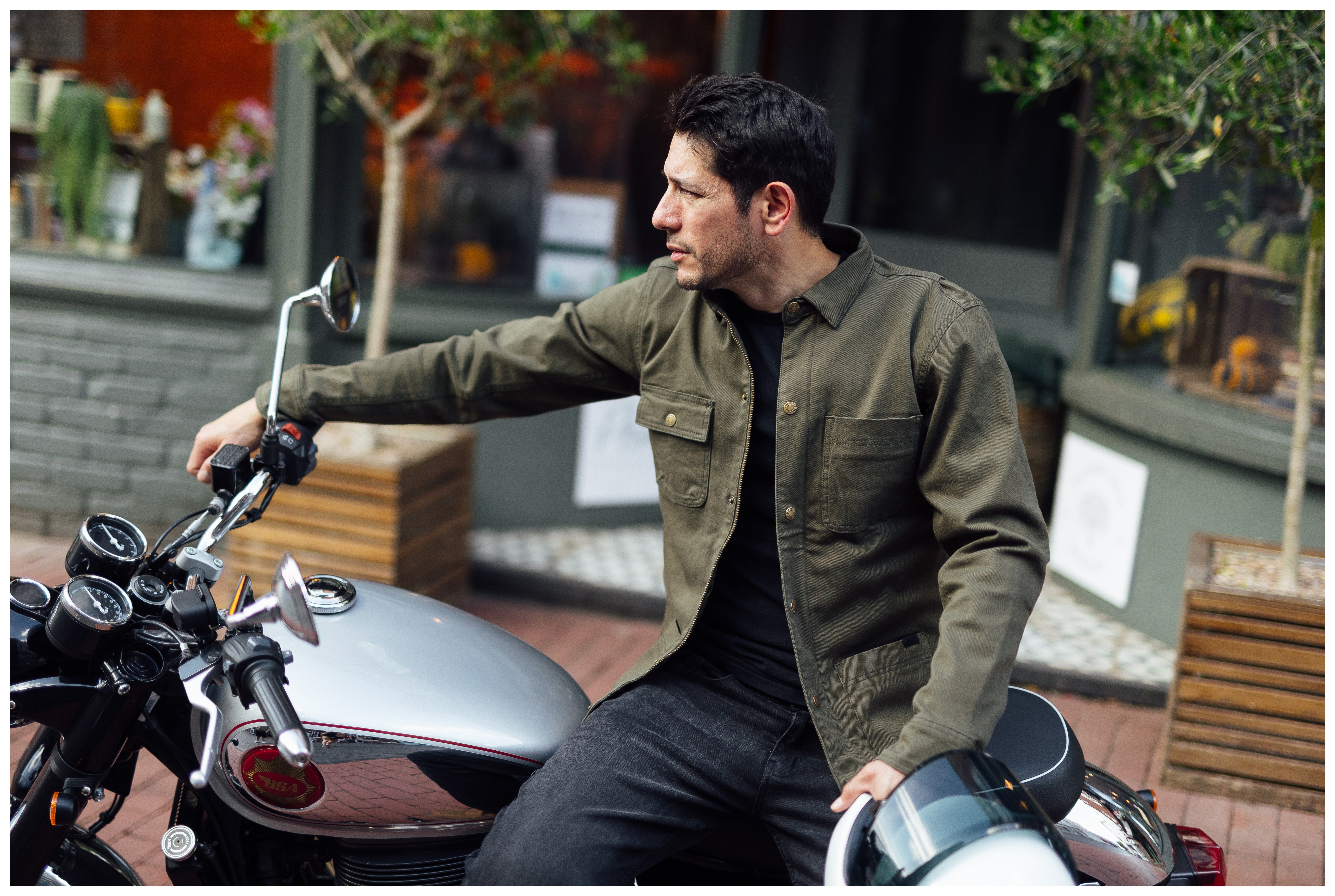 SportsBikeShop Merlin Carter Single Layer D3O Ghost Shirt