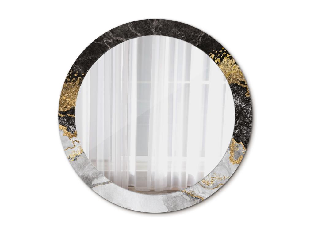 Espejo redondo decorativo - Marble Loft - 80 cm