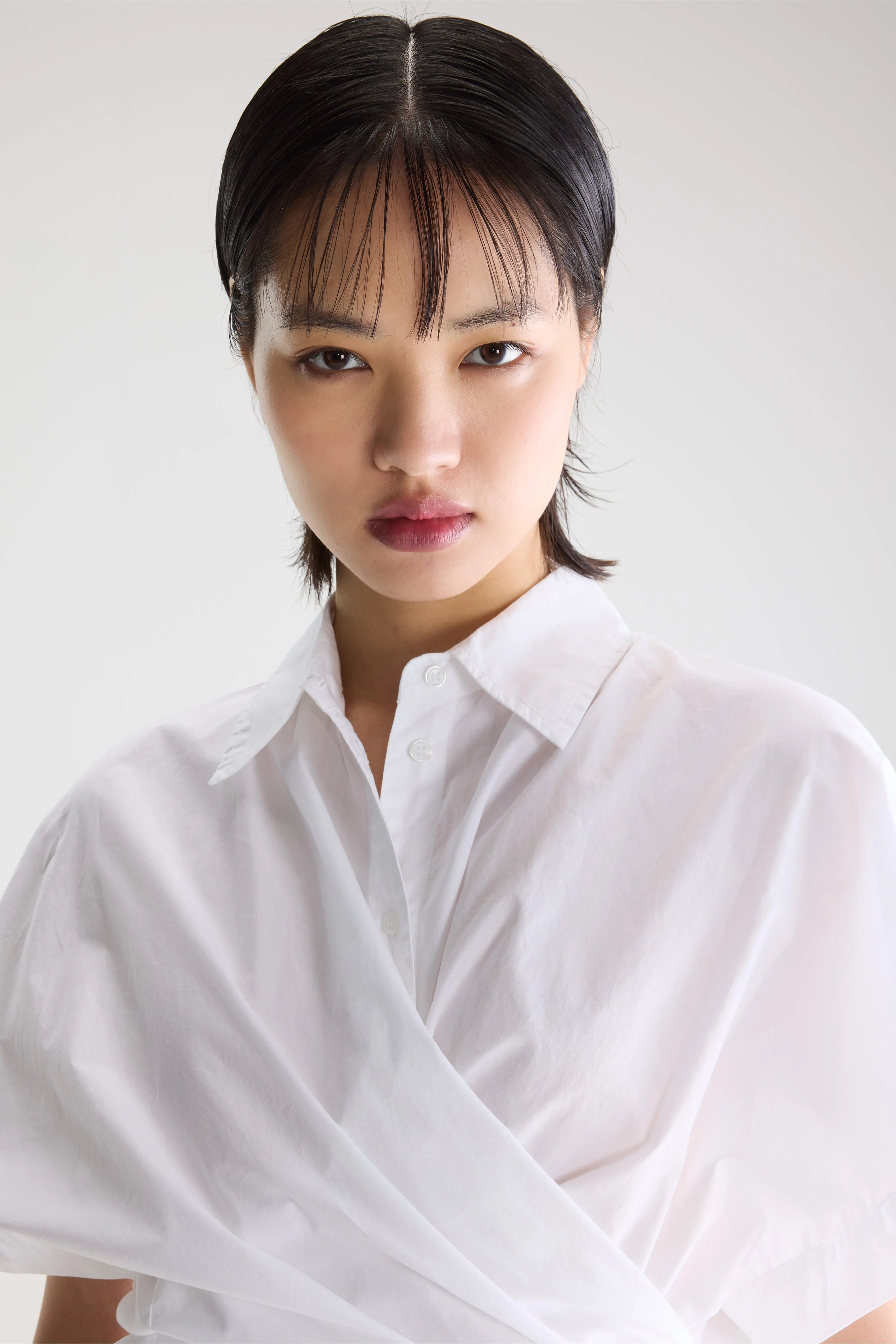 Bellerose Coral tie-up blouse (261 / W / WHITE)