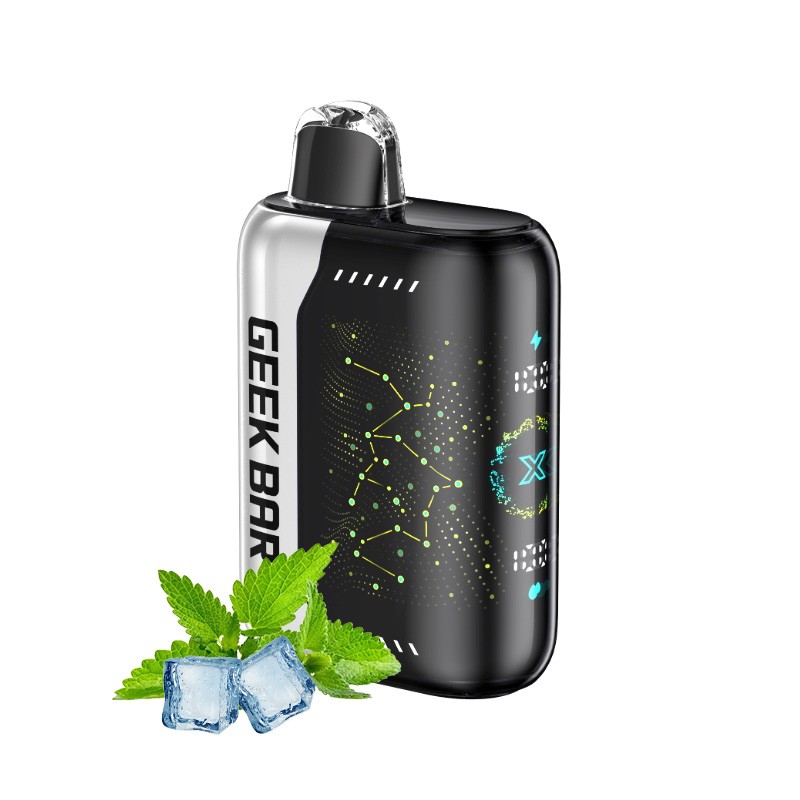Geek Bar Pulse X 25K Blackberry Blueberry flavor front view