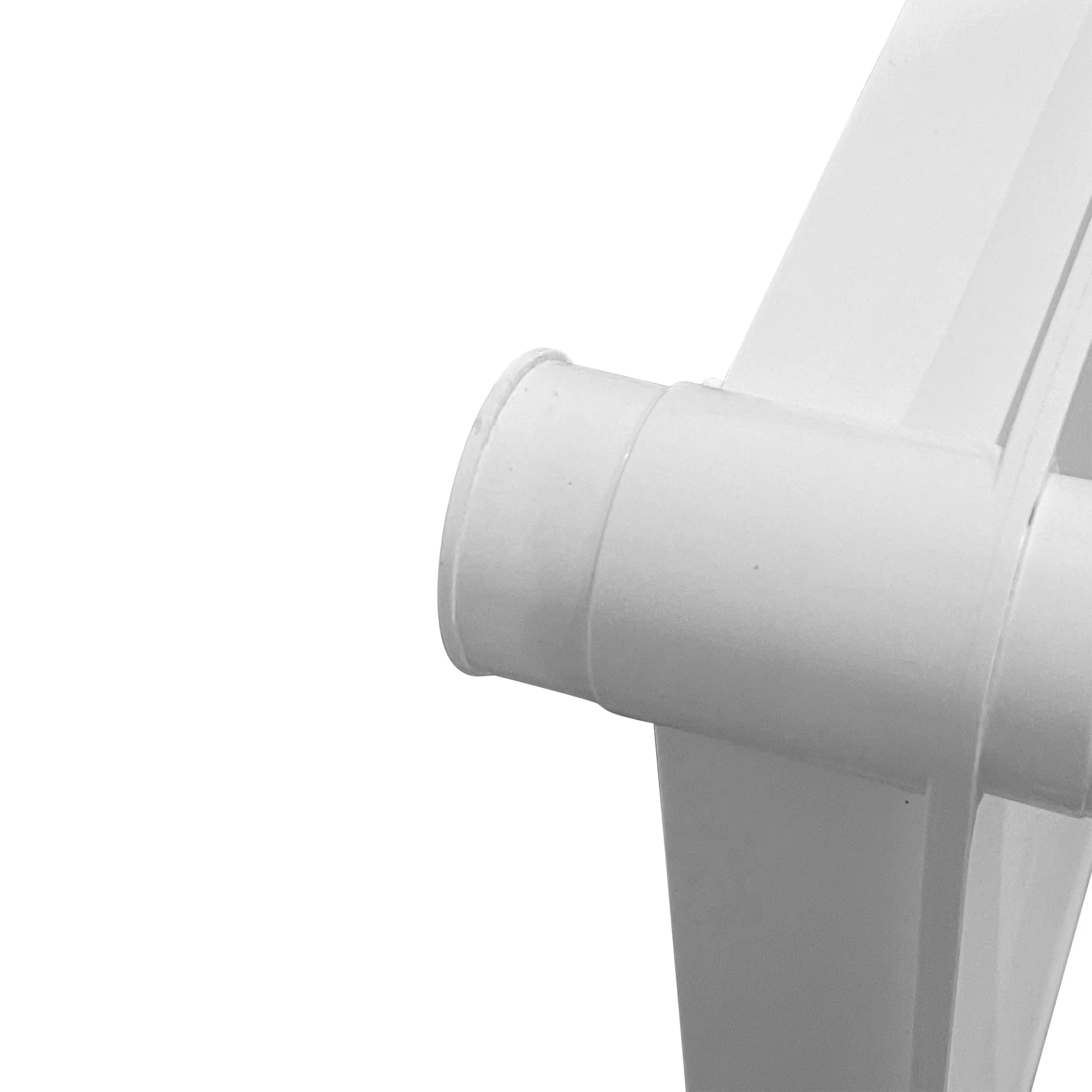 Juggernaut Storage 30"W x 14"D x 57.5"H 4-Shelf Plastic Garage Shelves, White - image 8