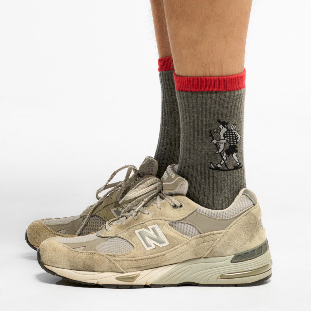 Au Vieux Campeur - Chaussettes Marcheur - Gris