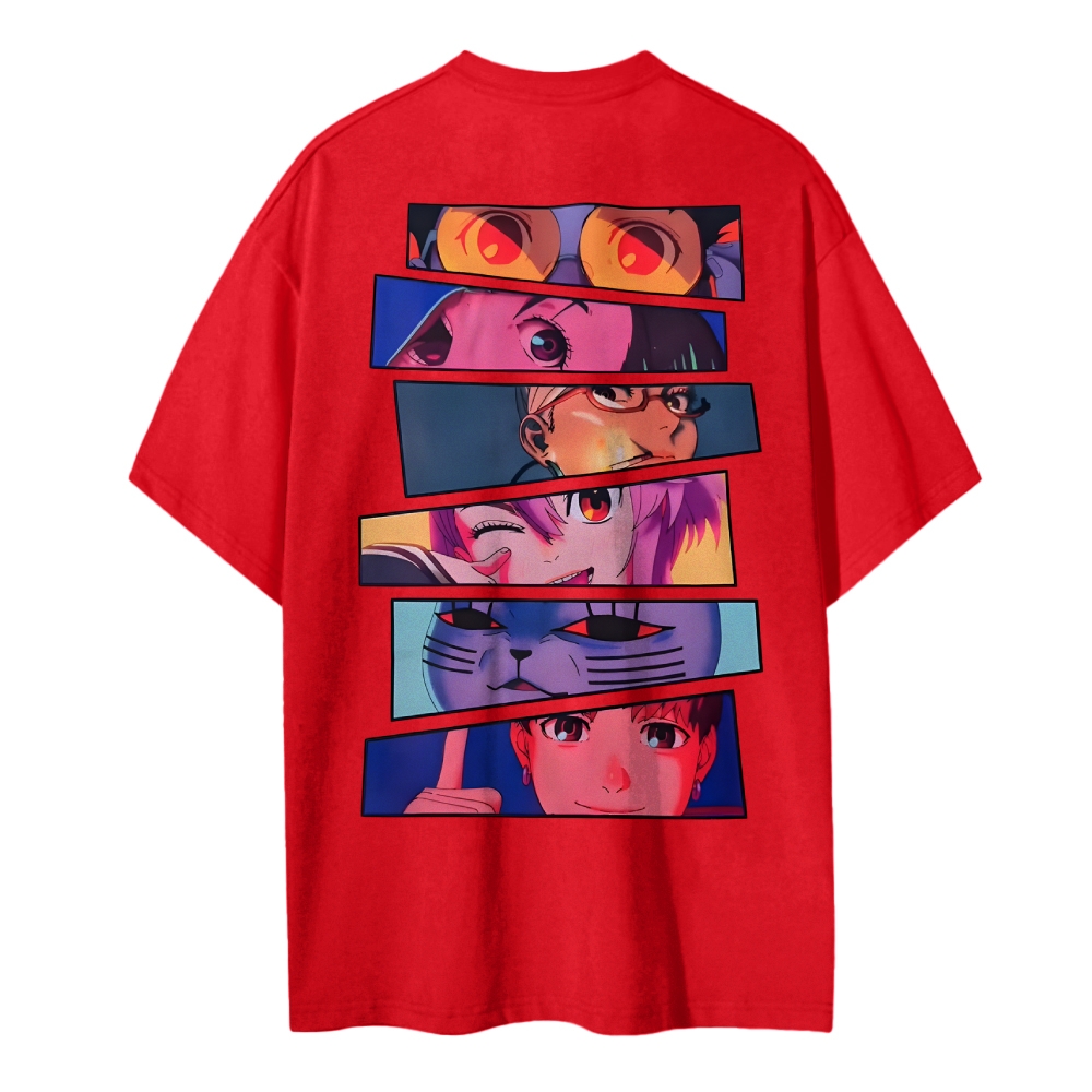 DANDADAN Cotton Unisex Round Neck Anime T-shirt TeeThreads Sustain the Scene with Custom Apparel