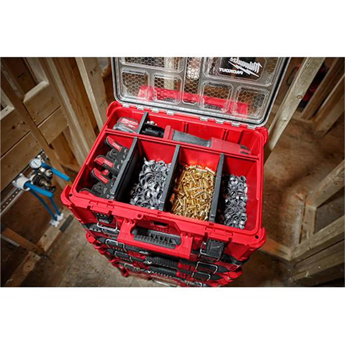 Milwaukee 48-22-8432 PACKOUT Deep Organizer with Clear Lid - Image 8