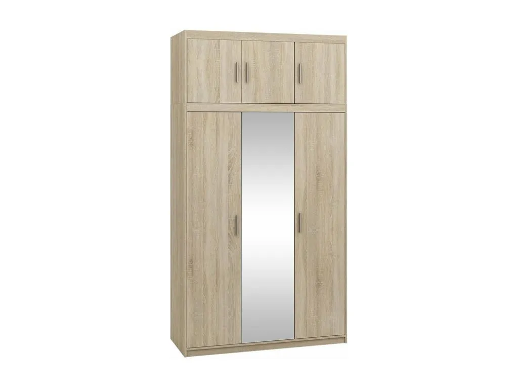 Armario Mobtrendy 151 Mobtrendy 246x133x53cm Puertas de armario - Con bisagras kudq31990