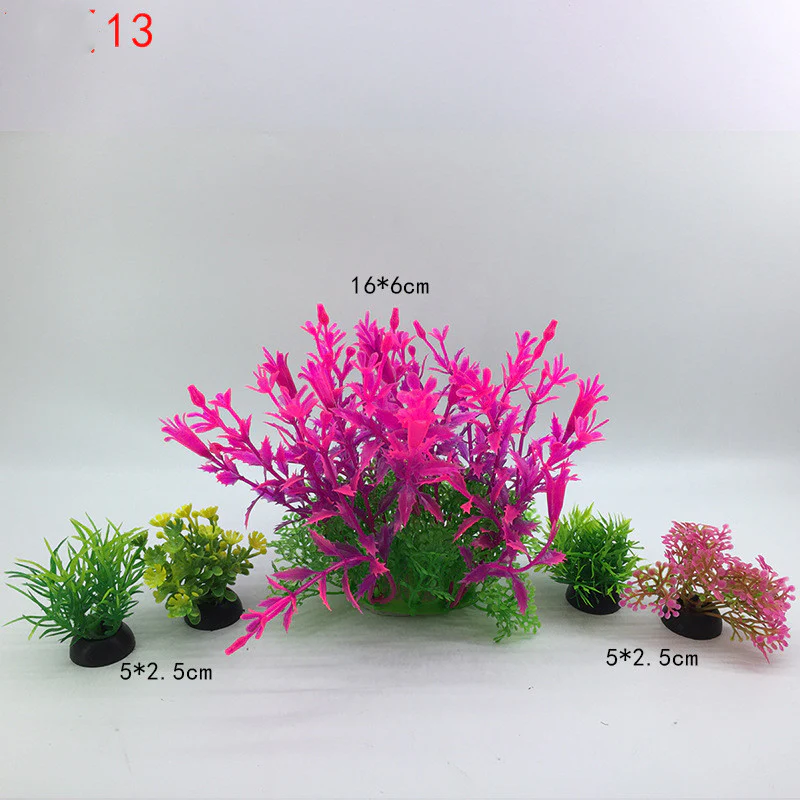 Fish Tank Decoration Simulation Water Plant Artificial Aquarium Landscaping Decor