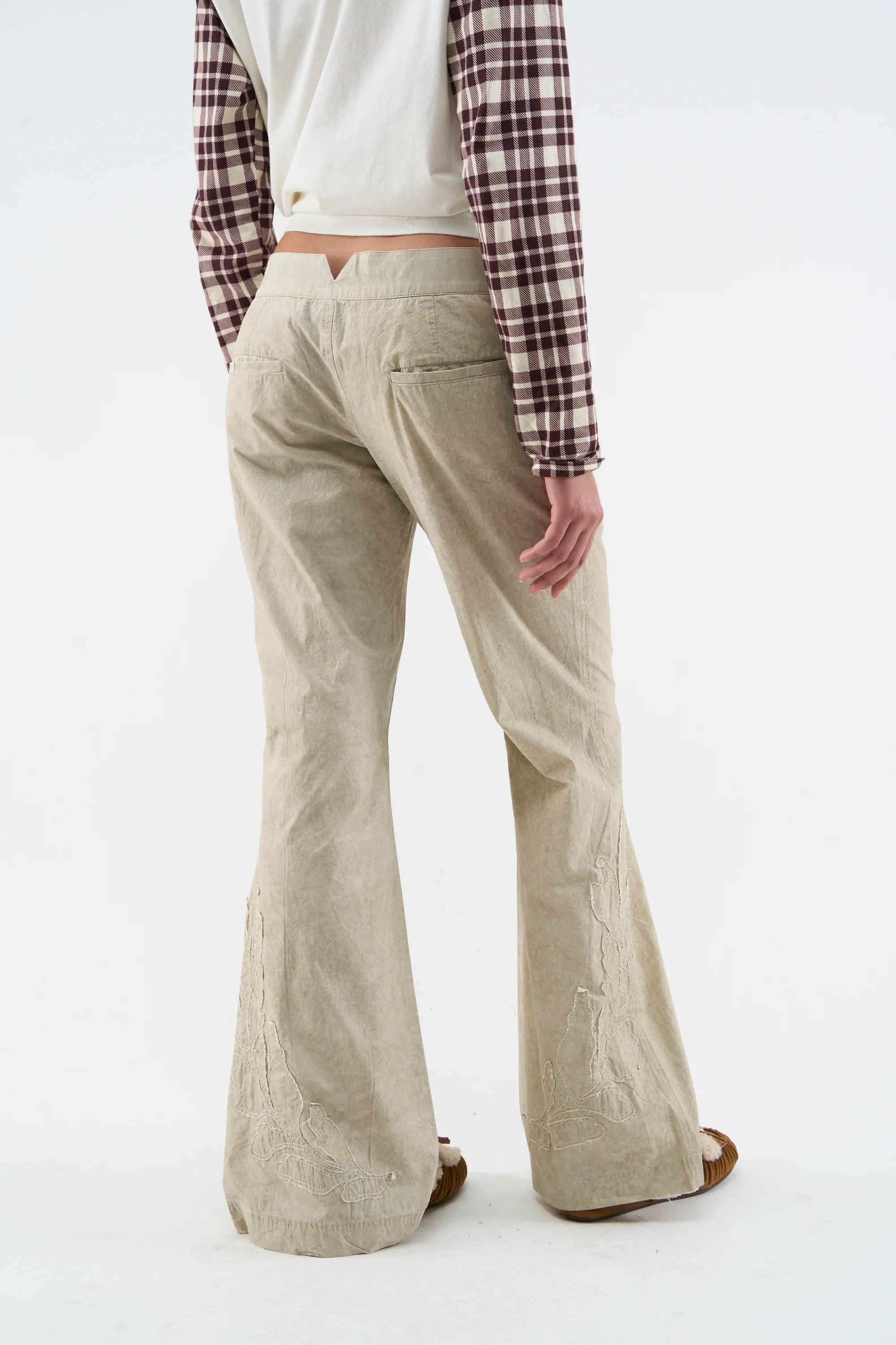 New Tailoring Ecru Pants