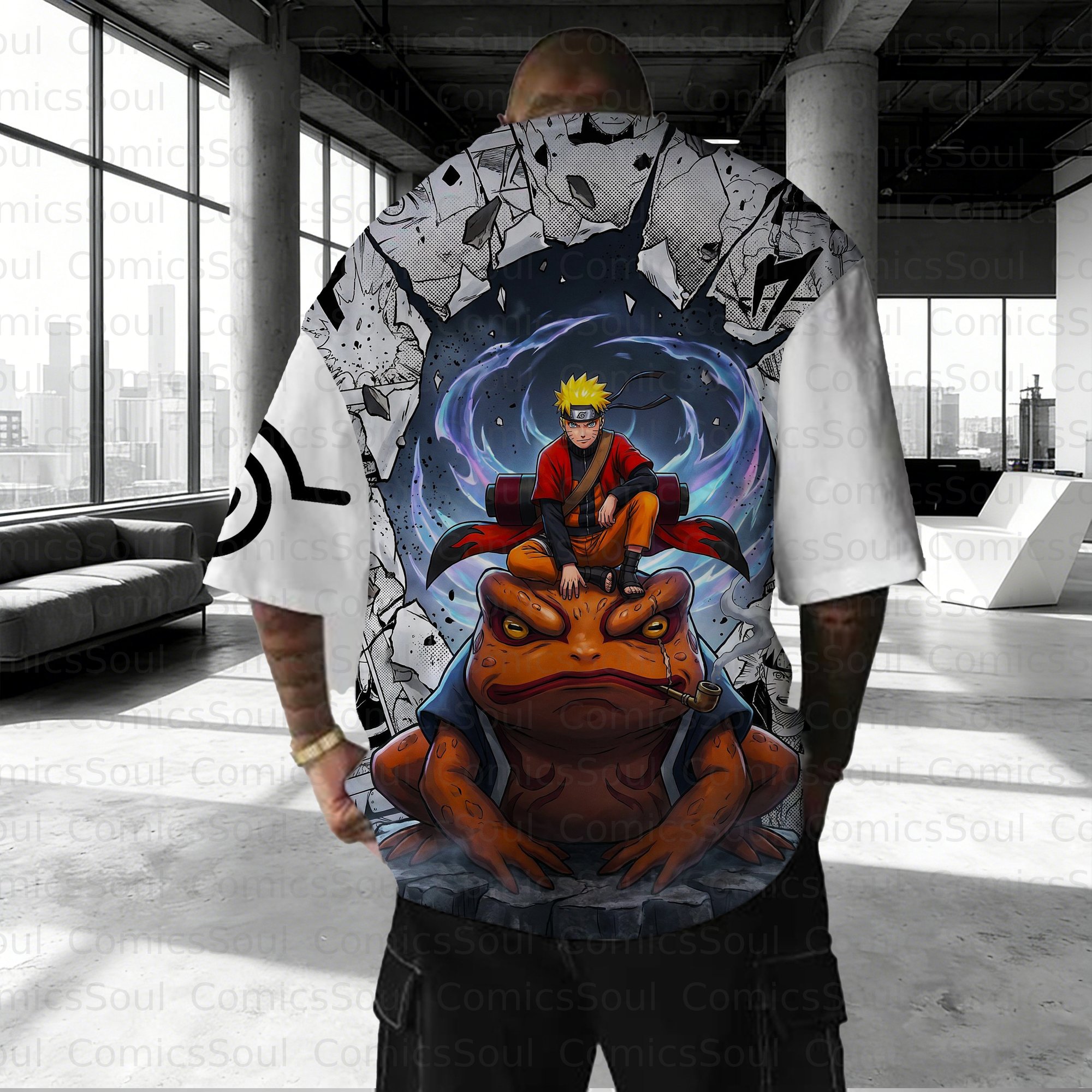 Unisex Anime Inspired Vintage T-Shirt