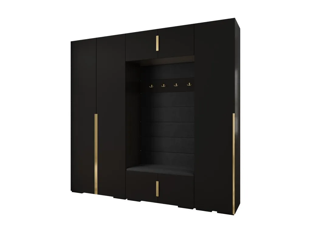 Alkifurniturees 4 armario con puertas batientes 236.7/250/47 WHAS65927