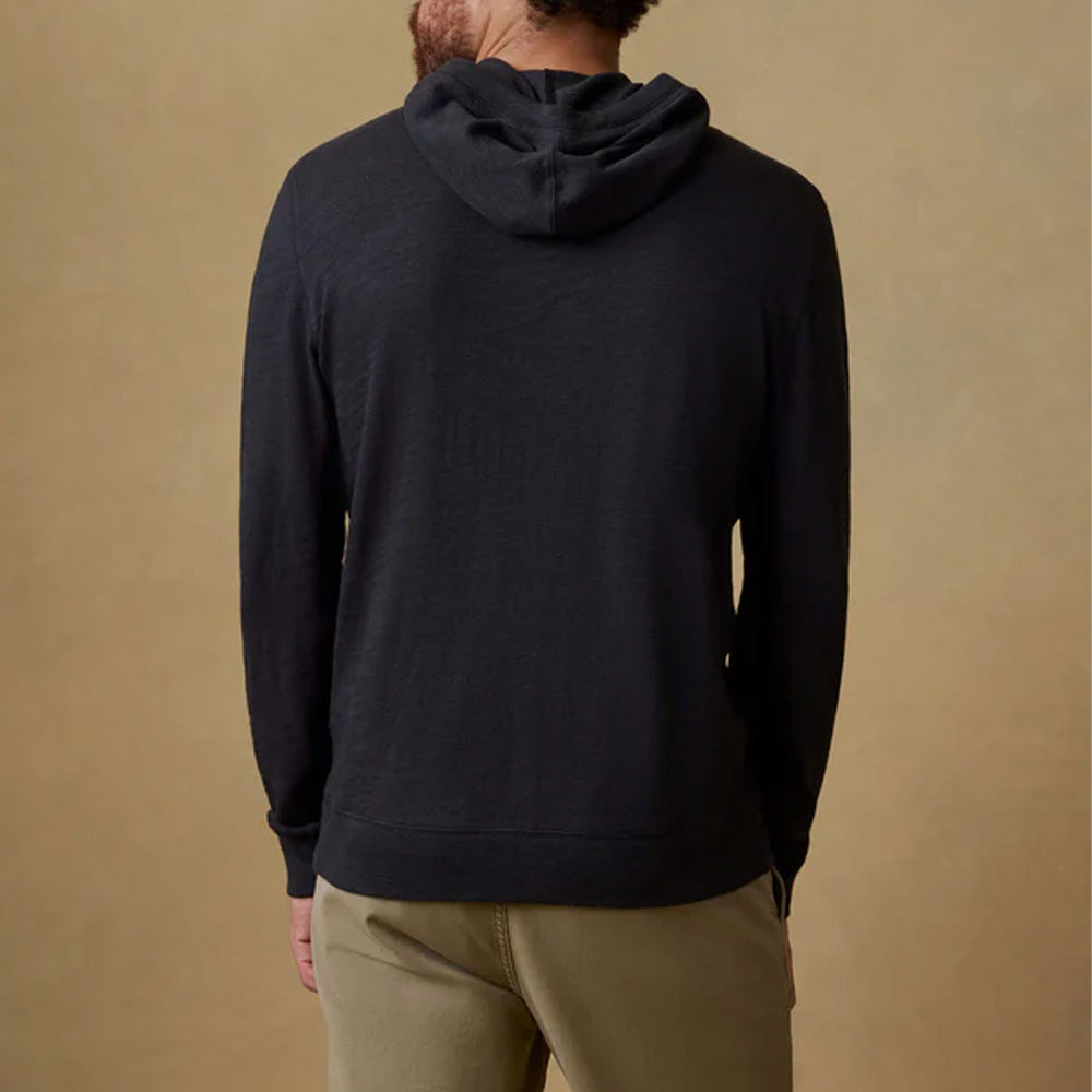 Faherty - Sweat à capuche Sunwashed - Ridge Black