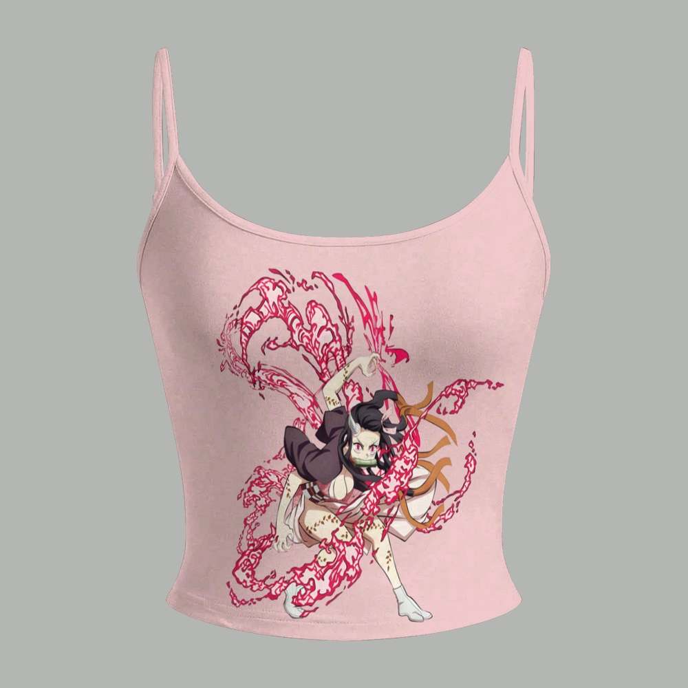 Demon Slayer Top & Elasticated Trousers Two-Piece Set