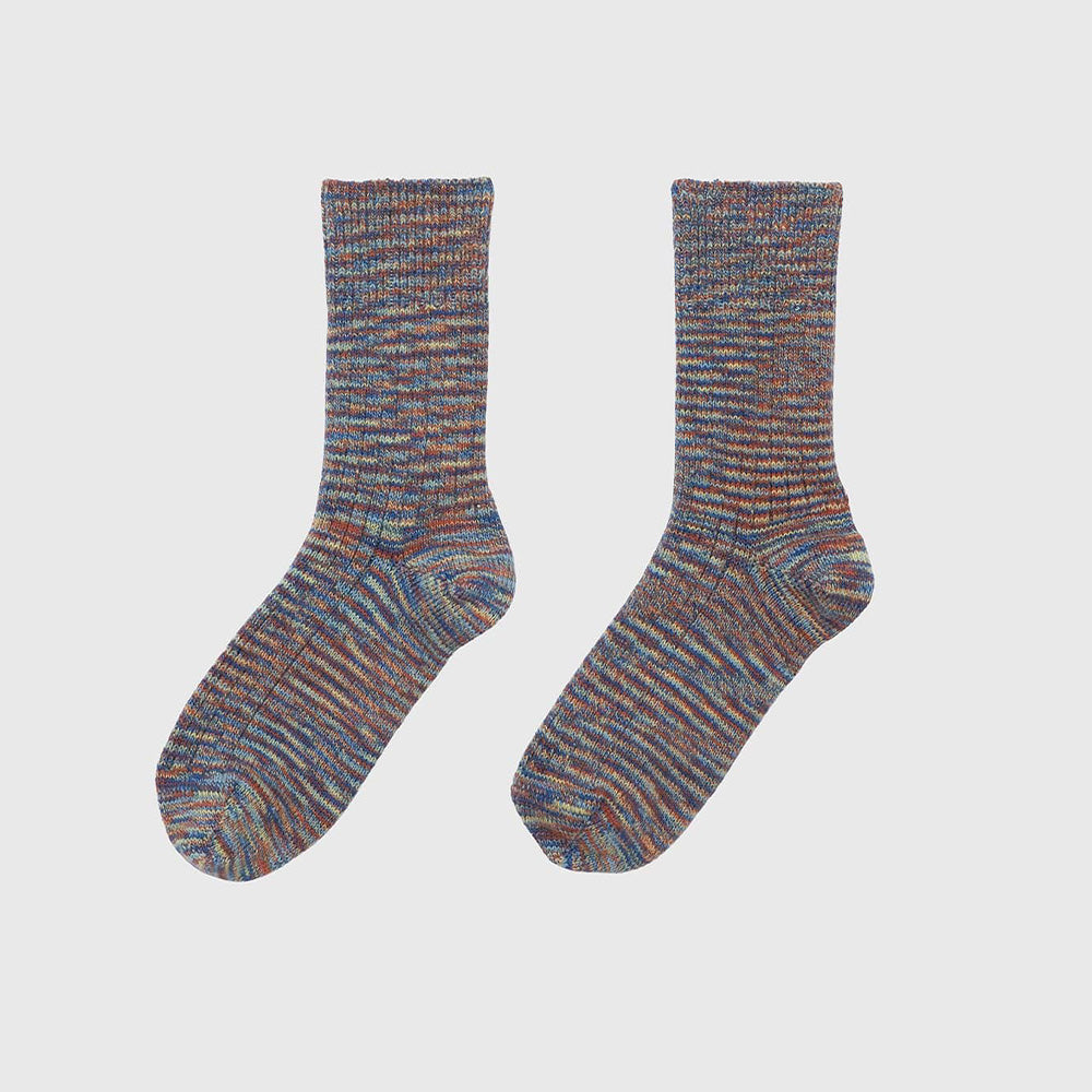 Baserange - Chaussettes Mi-Hautes Twist - Multicolore