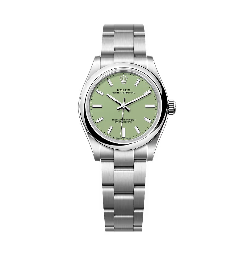 Superclone Rolex Oyster Perpetual 277200 Pistachio Dial