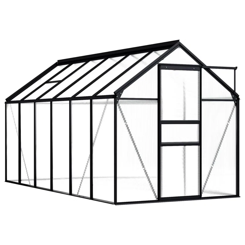 WAYFAIR Mythos 195Cm H X 190Cm W X 370Cm D Greenhouse