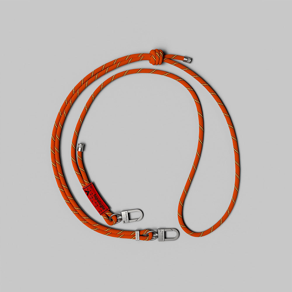 Topologie - Cordon 6.0mm - Orange Patterned