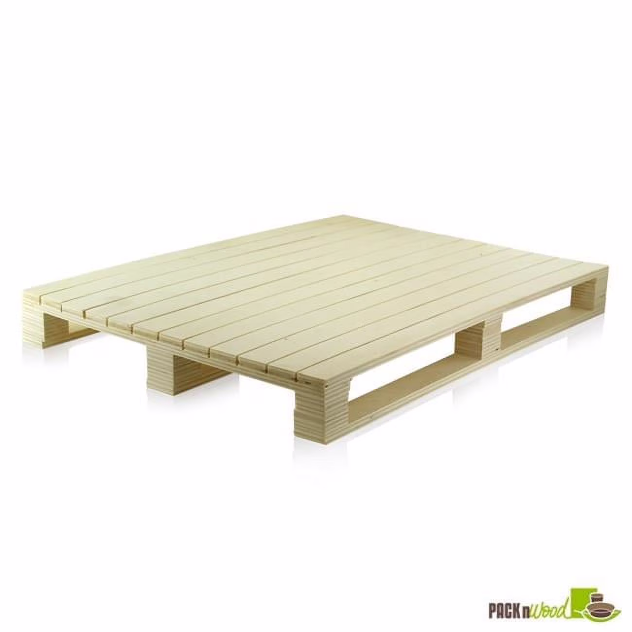 Packnwood 210WP4030 Wood Pallet - 15.75 x 11.8 x 1.7 in. - image 1