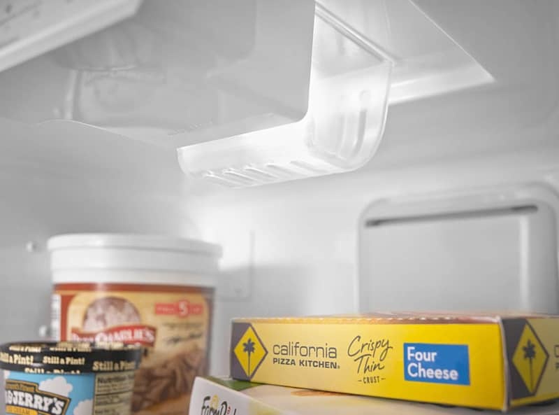 Whirlpool 16 Cu. Ft. Frost Free Upright Freezer, Electronic Controls, White