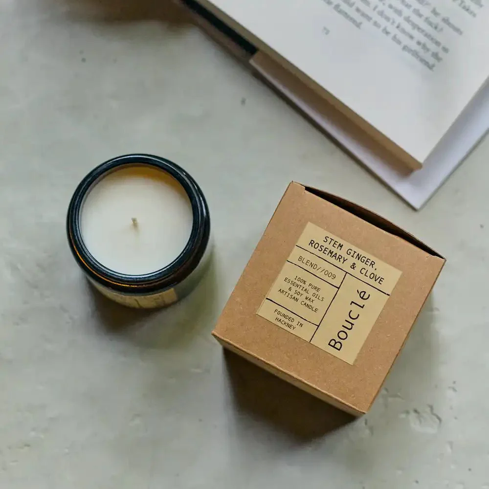 Stem Ginger, Rosemary & Clove Winter Candle
