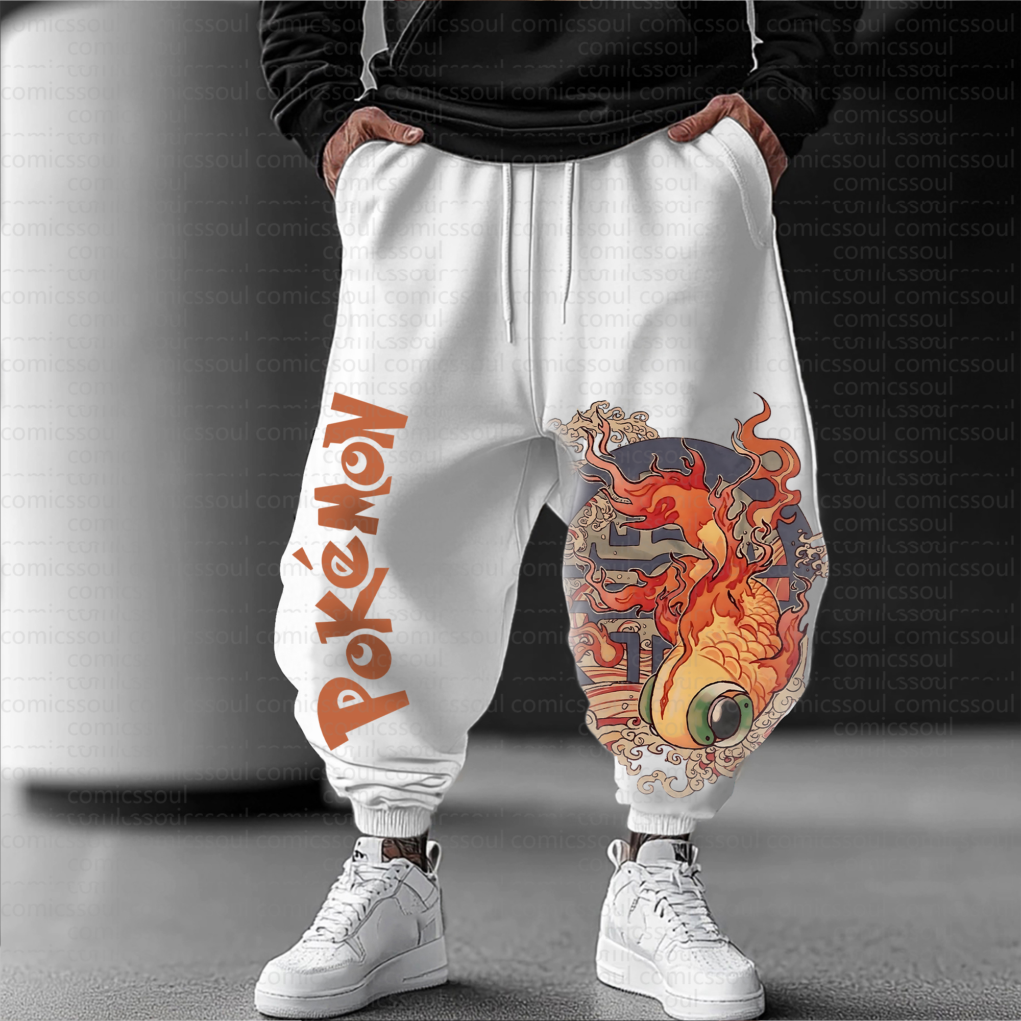Unisex Anime Inspired Vintage Pants丨Comicssoul
