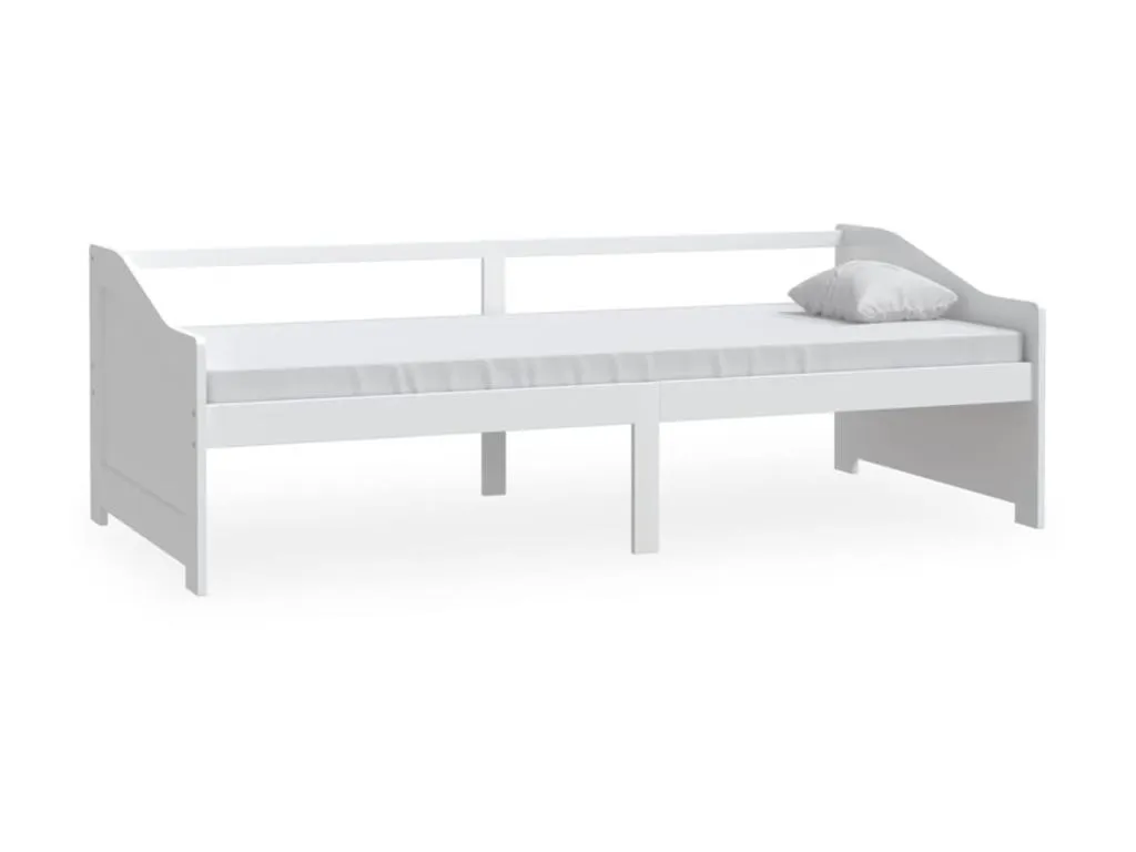 Sofá cama 3 plazas de Alkihogares maciza de Alkihogares blanco 90x200 cm