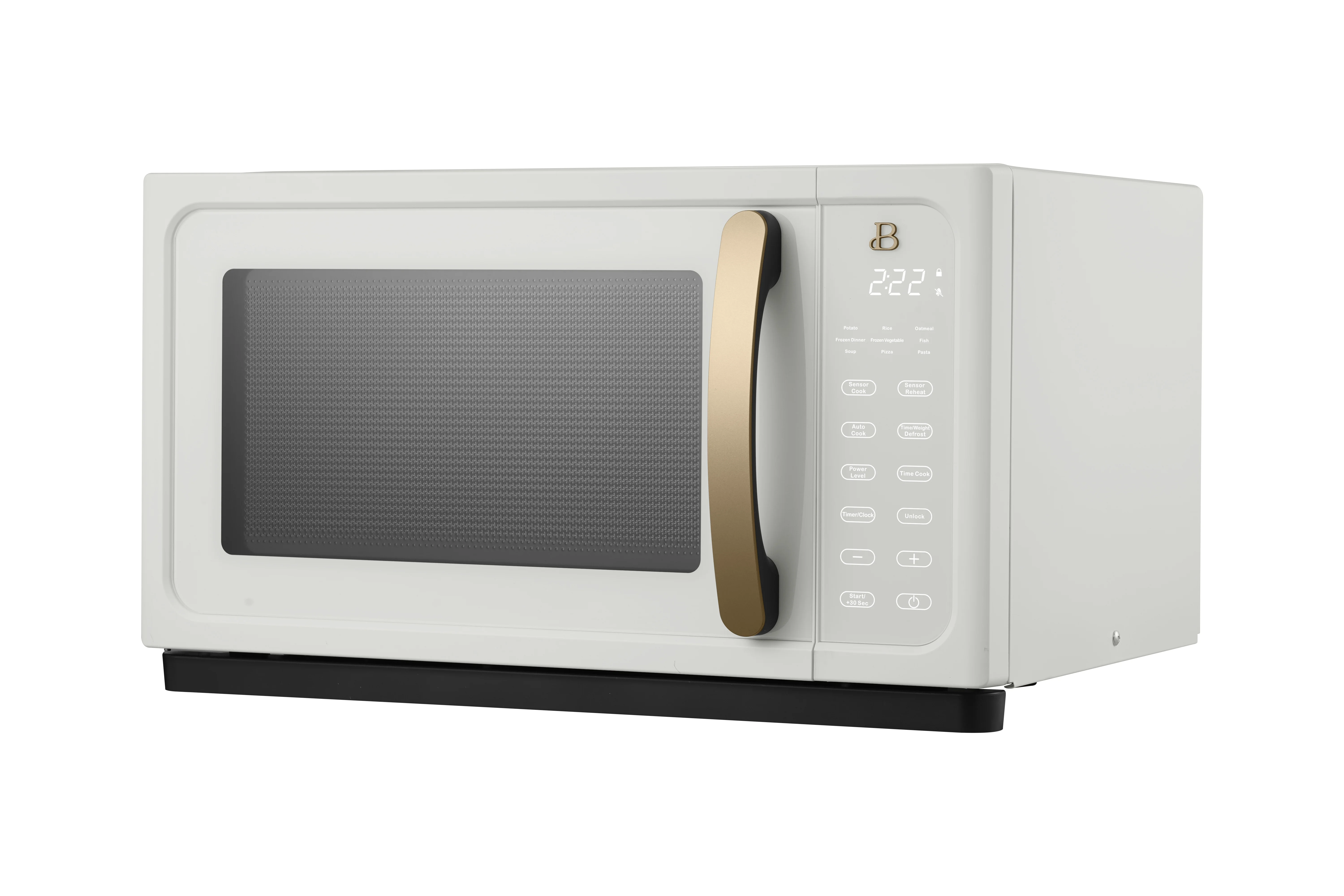 Beautiful 1.1 Cu ft 1000 Watt, Sensor Microwave Oven, White Icing by Drew Barrymore, New - Image 16