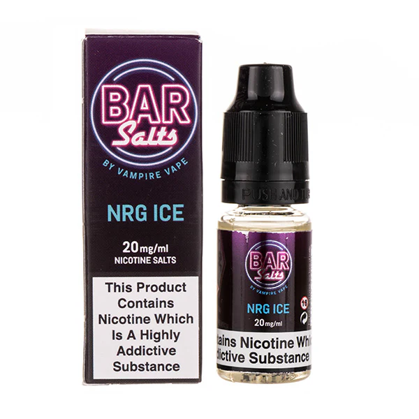 vampire vape nic salt NRG Ice Nic Salt E-Liquid by Vampire Vape Bar Salts