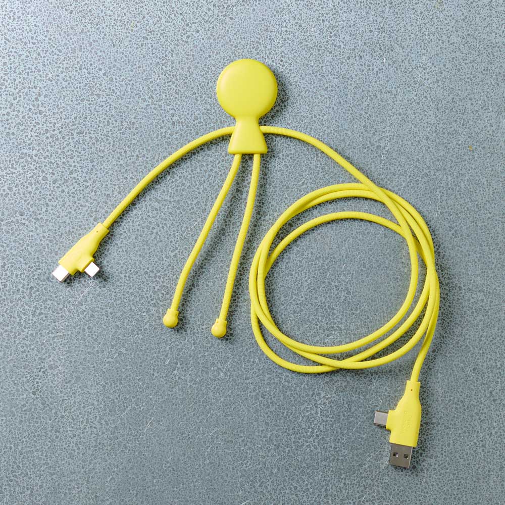Cable Mr Bio Long Fast - Jaune