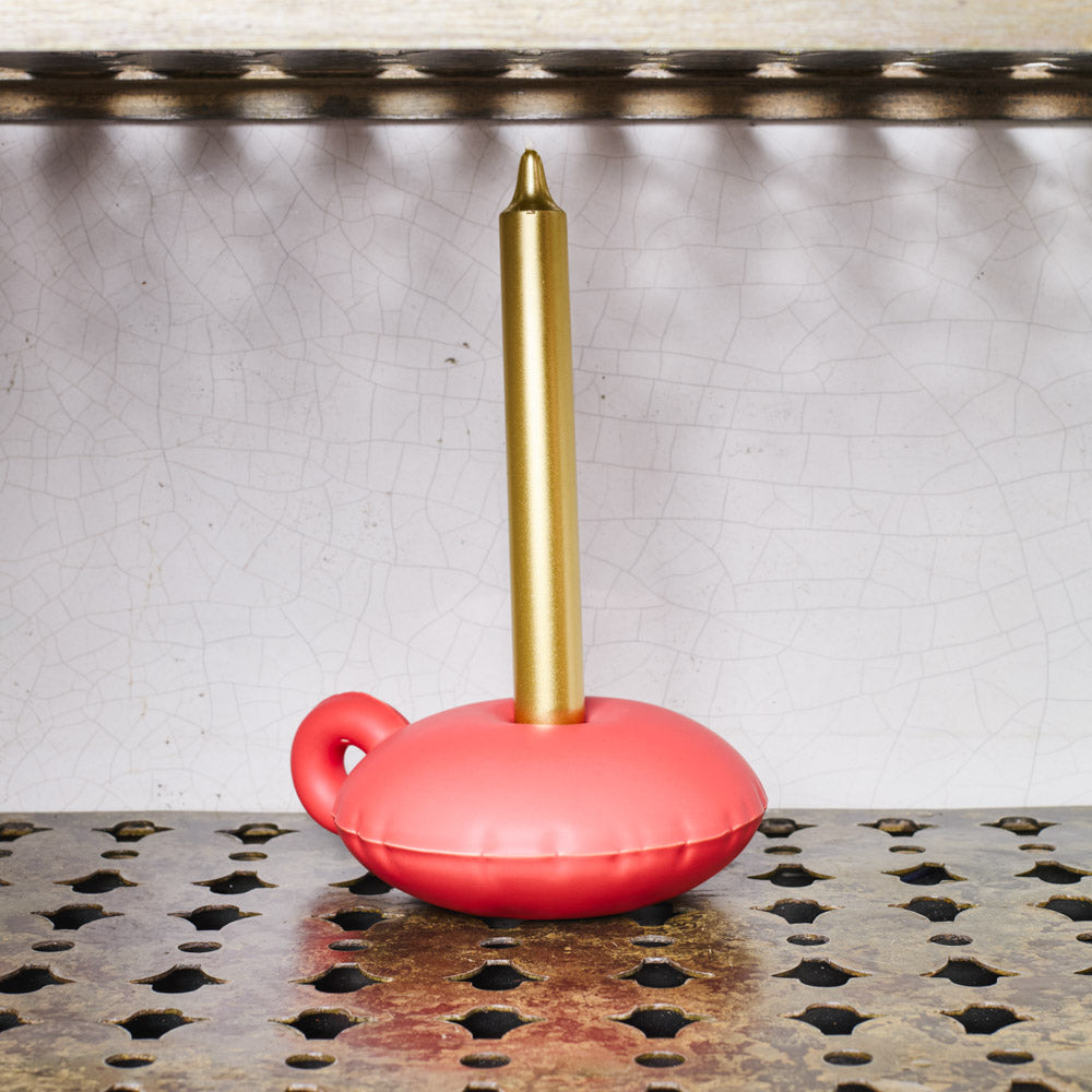 Bougeoir Candy - Rouge