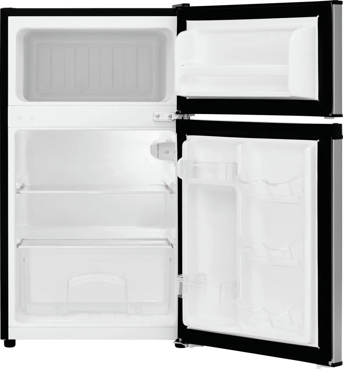Frigidaire Compact Refrigerator, Stainless Steel, 3.1 cu ft