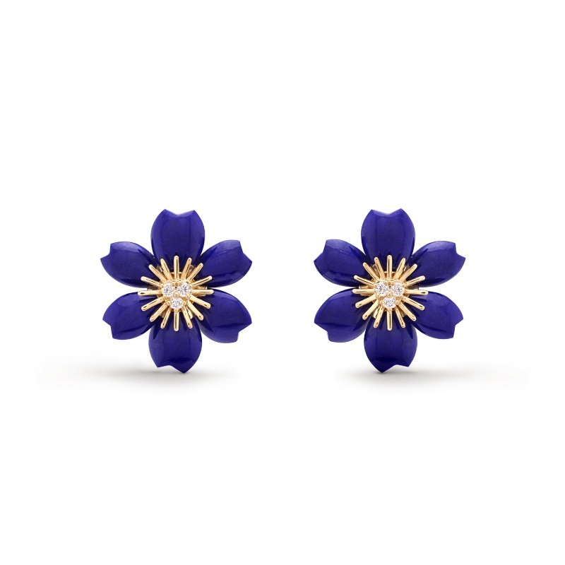Replicate Rose de Noël earrings, mini model(1:1 replica) - Original Replica Club