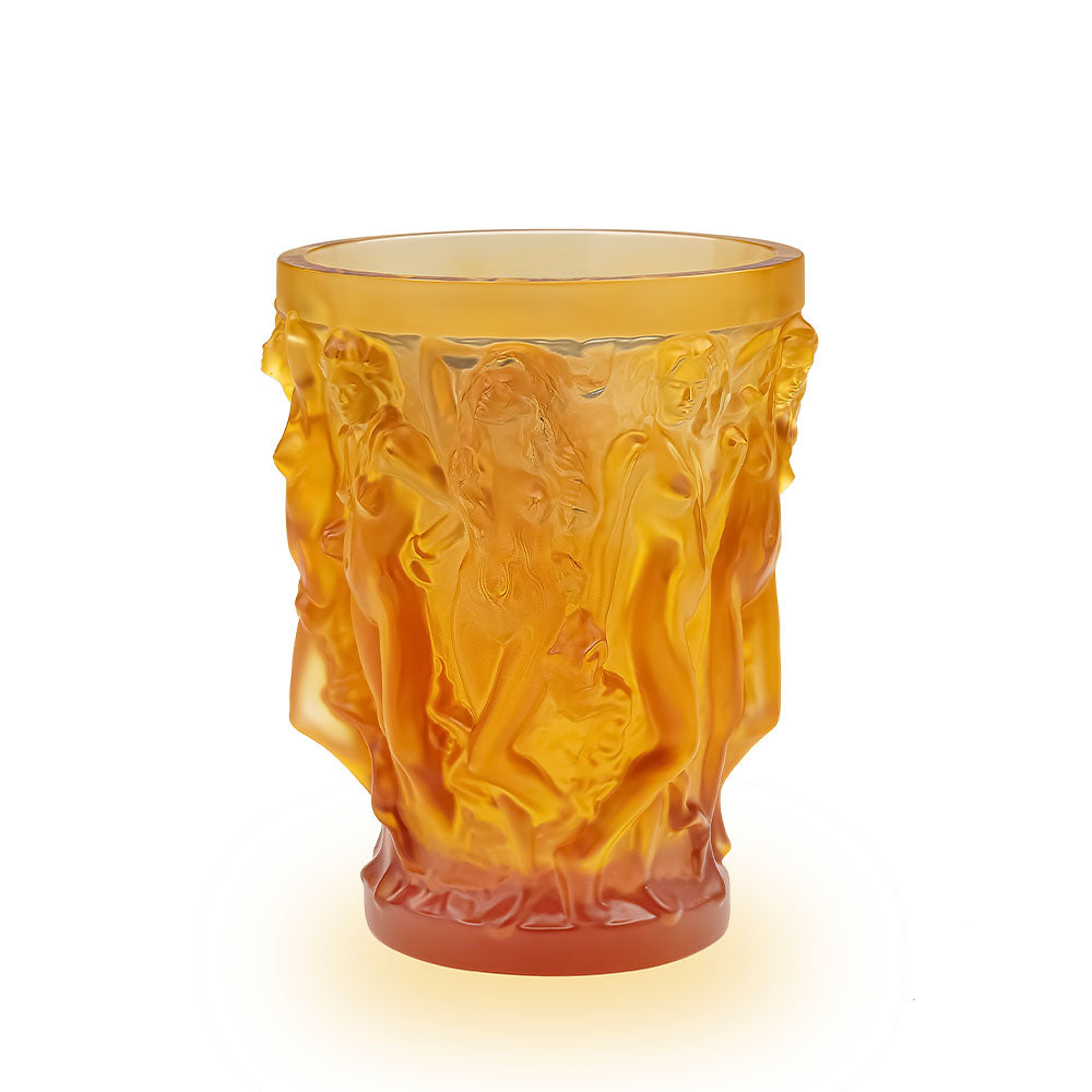 VASE SIRÈNES TERRY RODGERS & LALIQUE 2020 - CRISTAL AMBRE