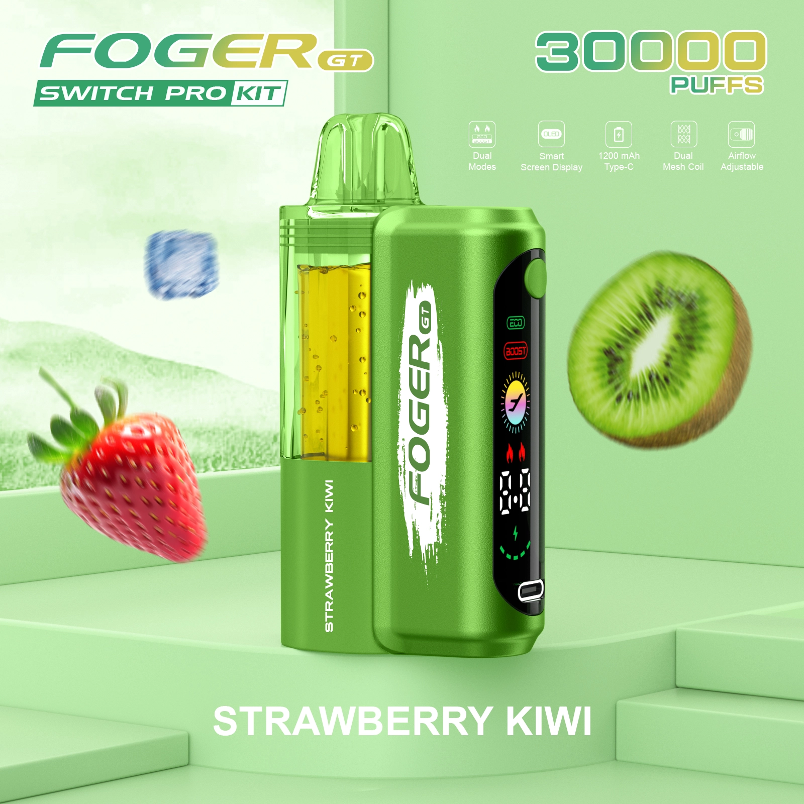 Foger GT 30000 Puffs Disposable Vape Pod Kit - 5 Pack