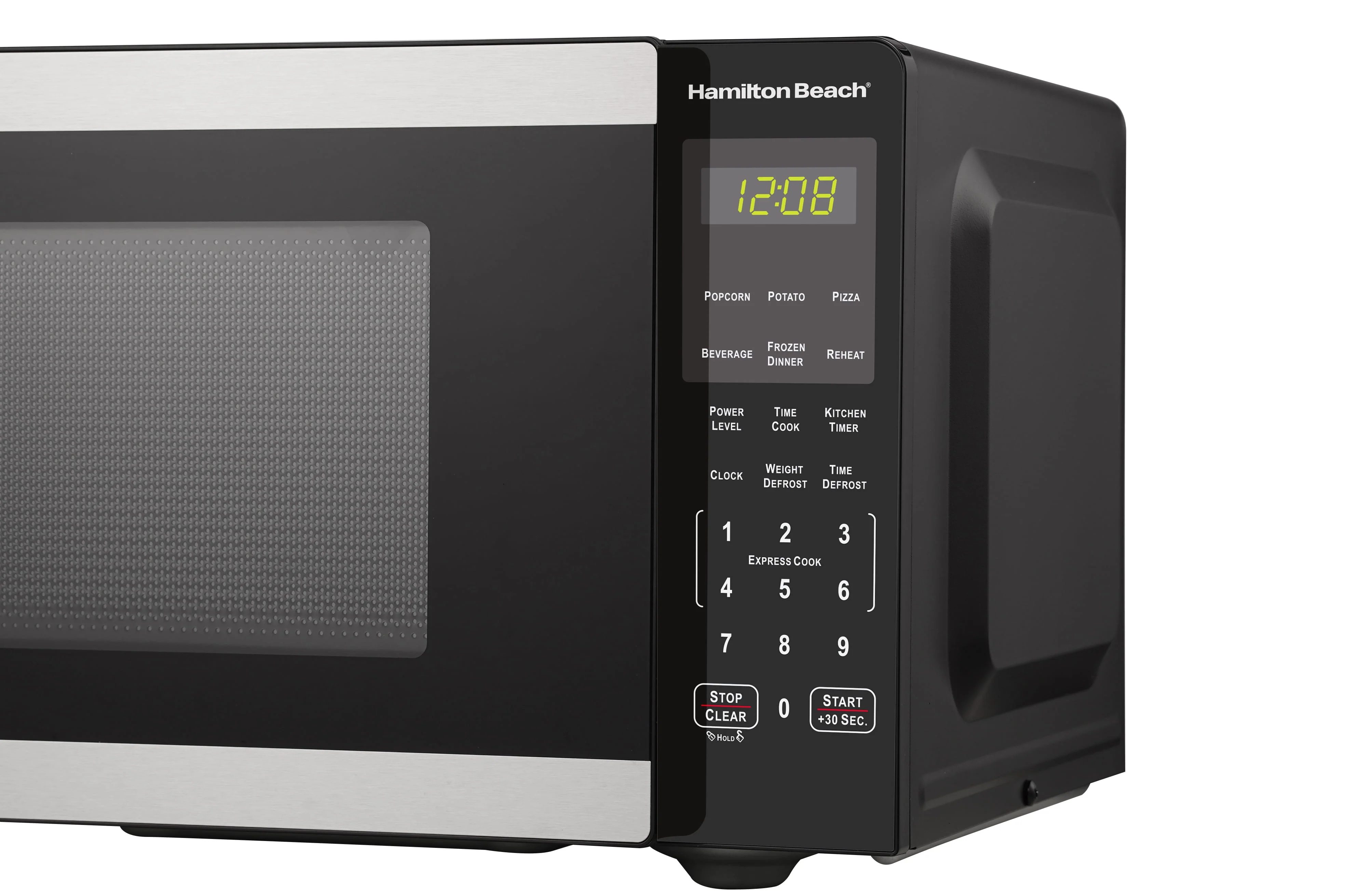 Hamilton Beach 0.9 Cu ft Countertop Microwave Oven, 900 Watts, Stainless Steel, New - Image 10