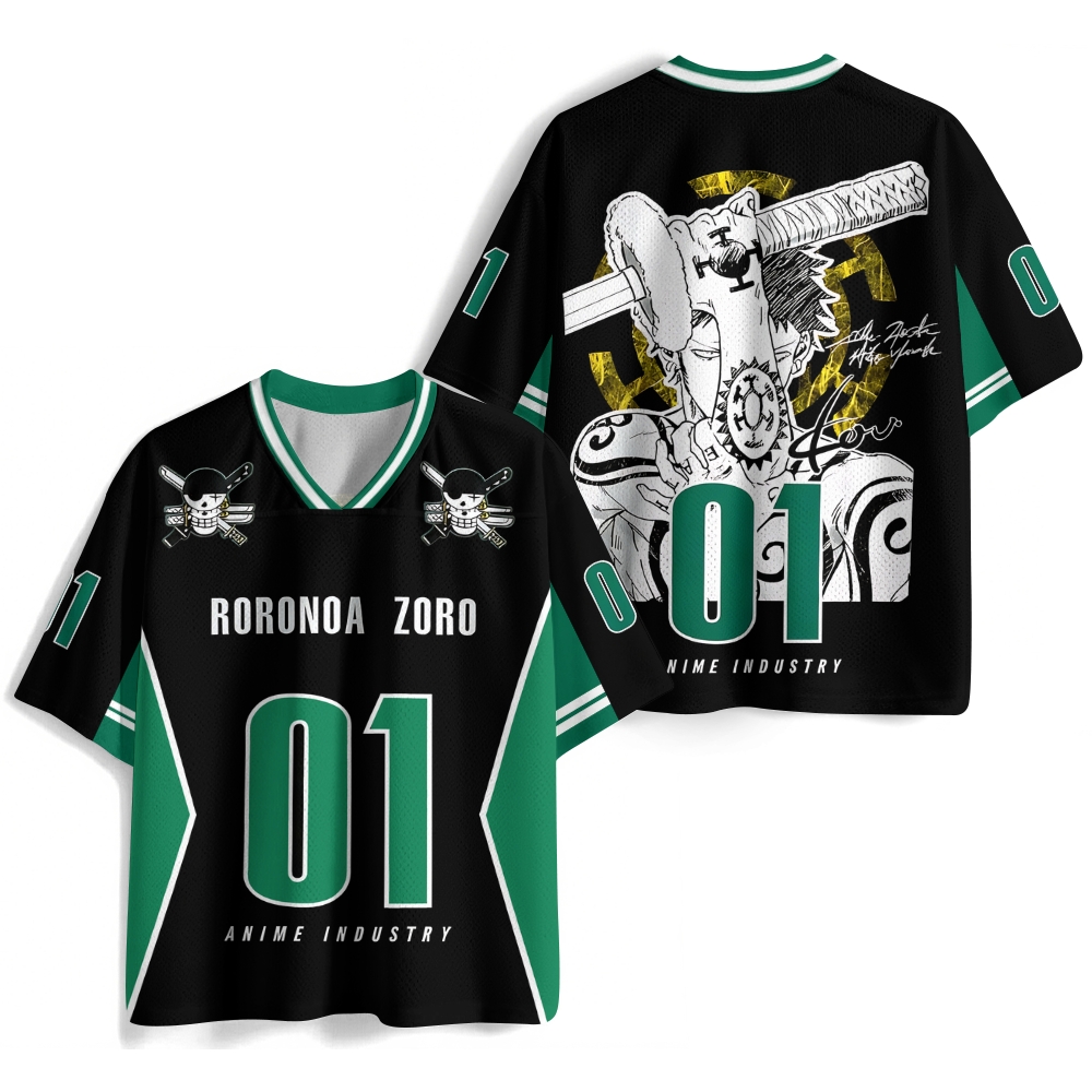 One Piece Anime Football Jersey
