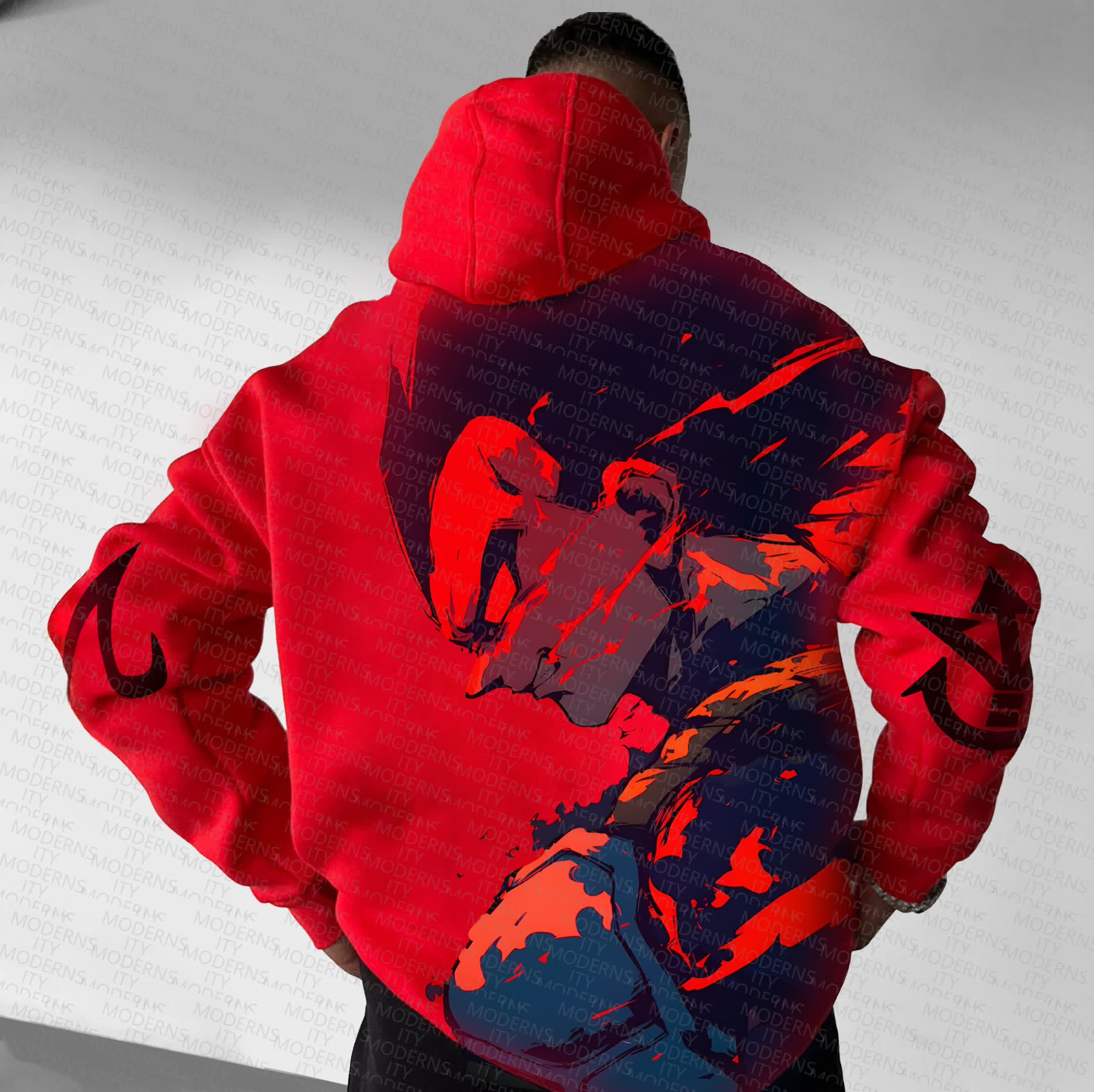 Unisex “Comicssoul” Anime Graphic Streetwear Vintage Hoodie