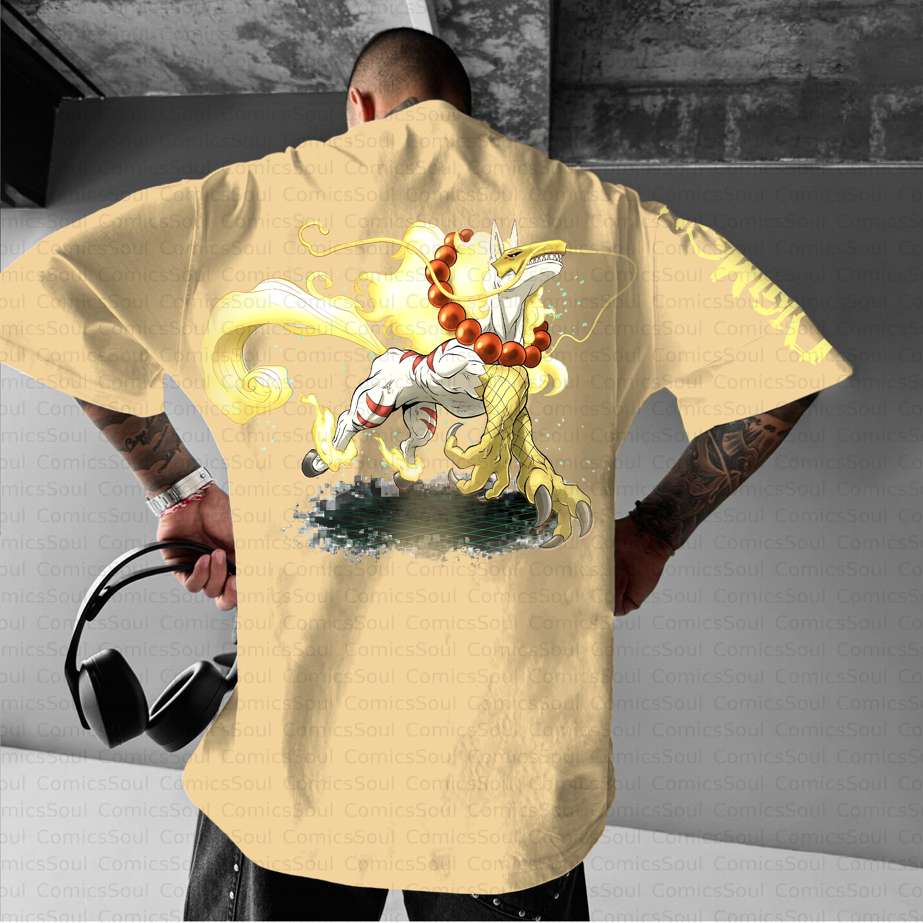 Unisex Anime Inspired Vintage T-Shirt