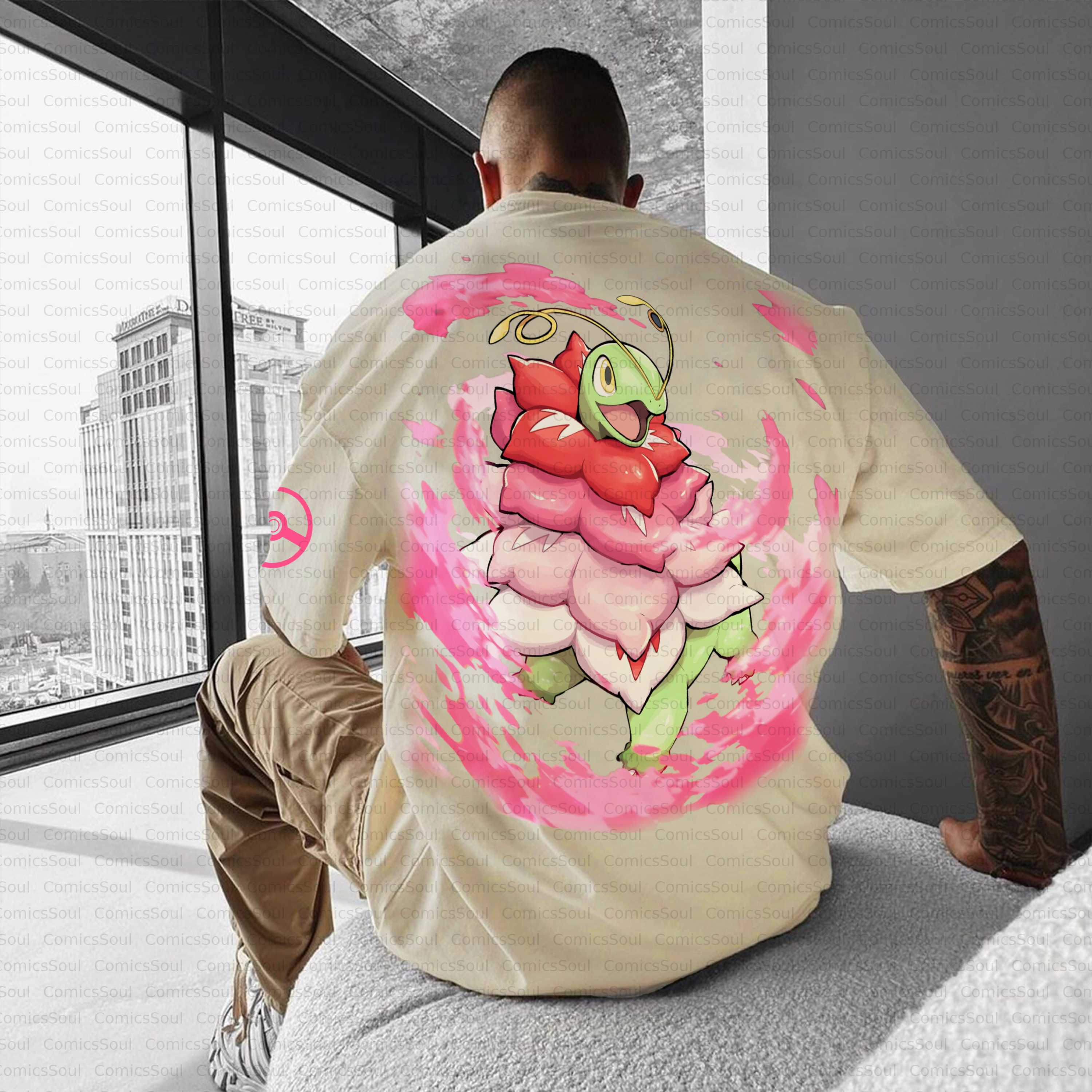 Unisex Anime Inspired Vintage T-Shirt