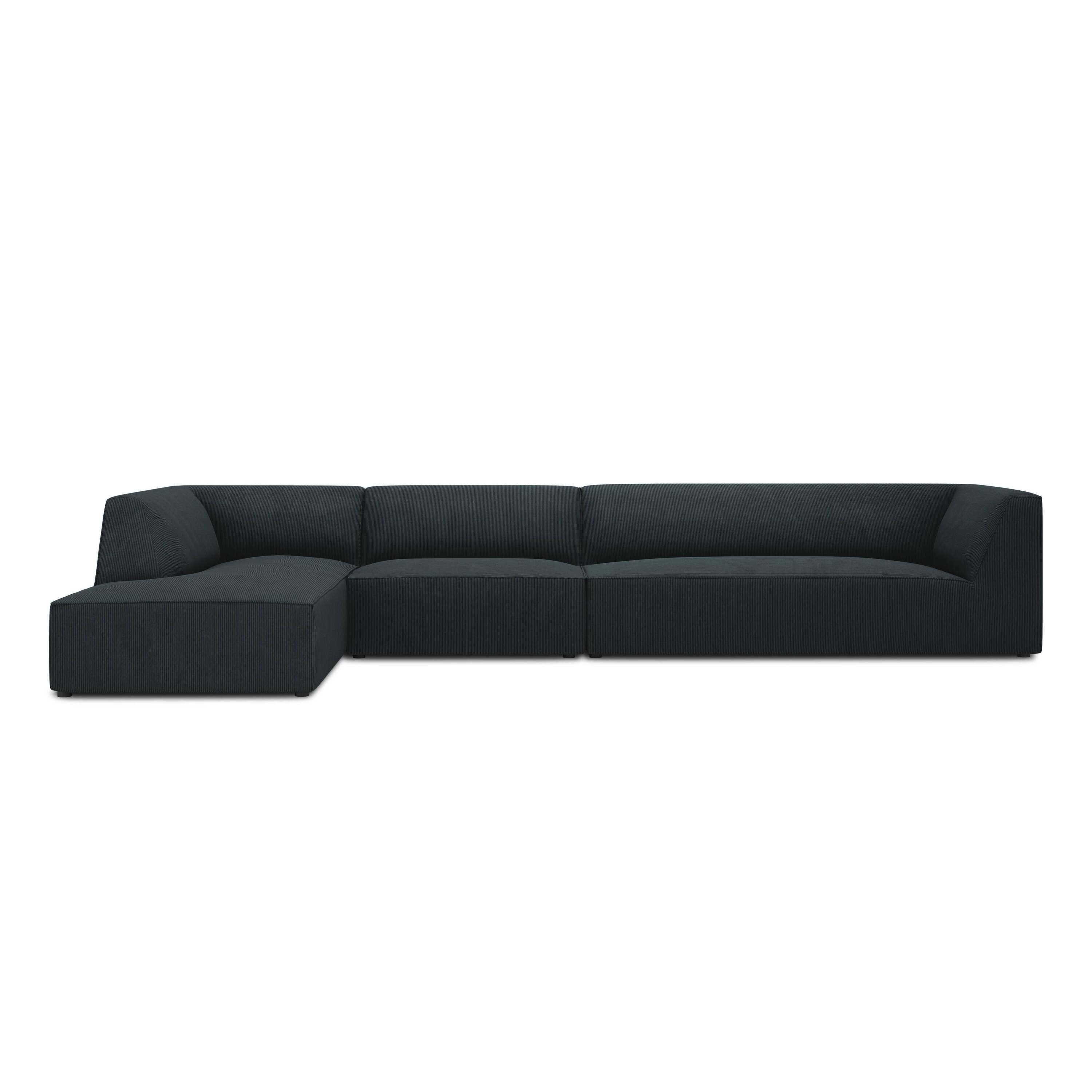 Windsor & Co Sao Hoekbank met Chaise Longue Links - 5-zits - Ribstof -