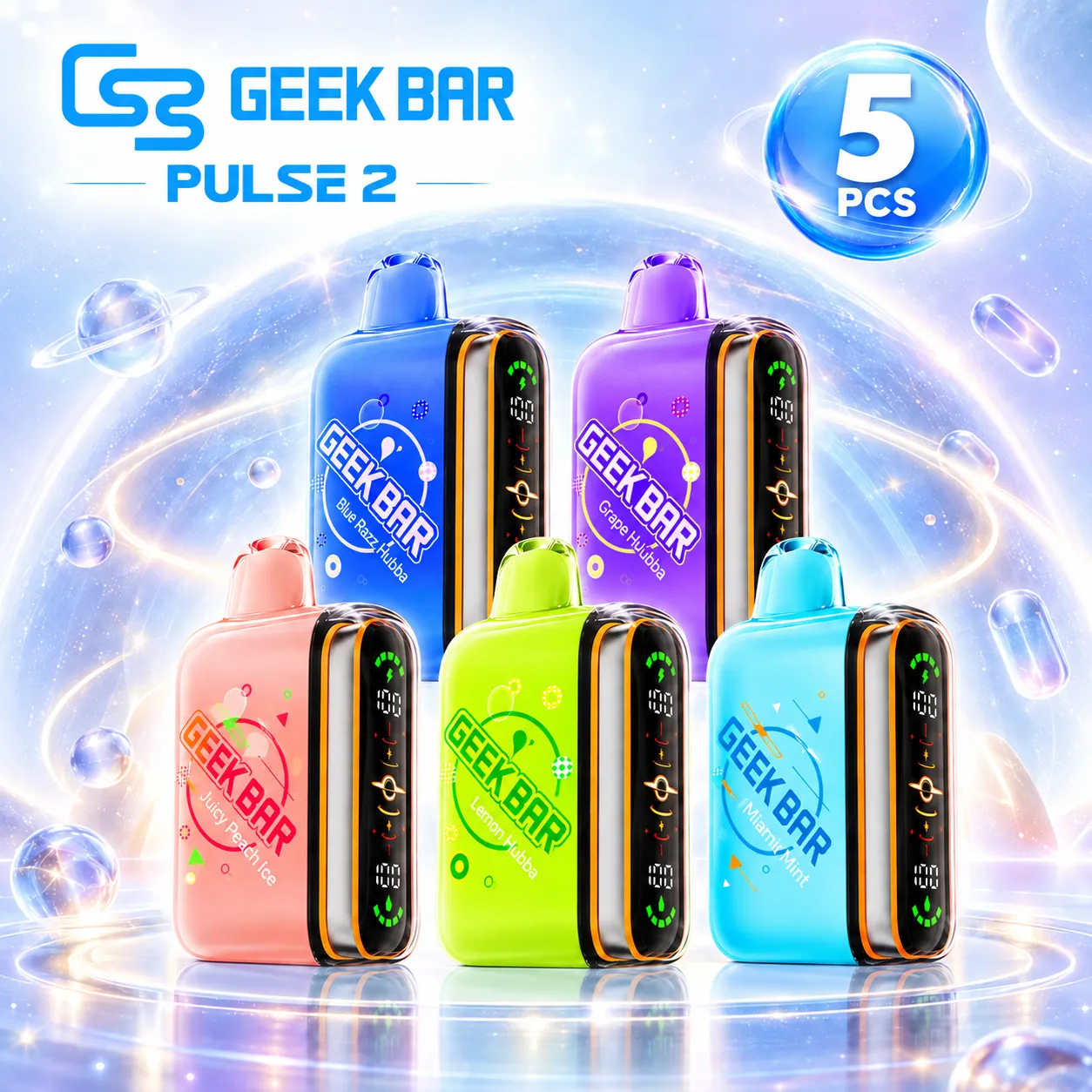GEEK BAR PULSE 2 X 5pcs