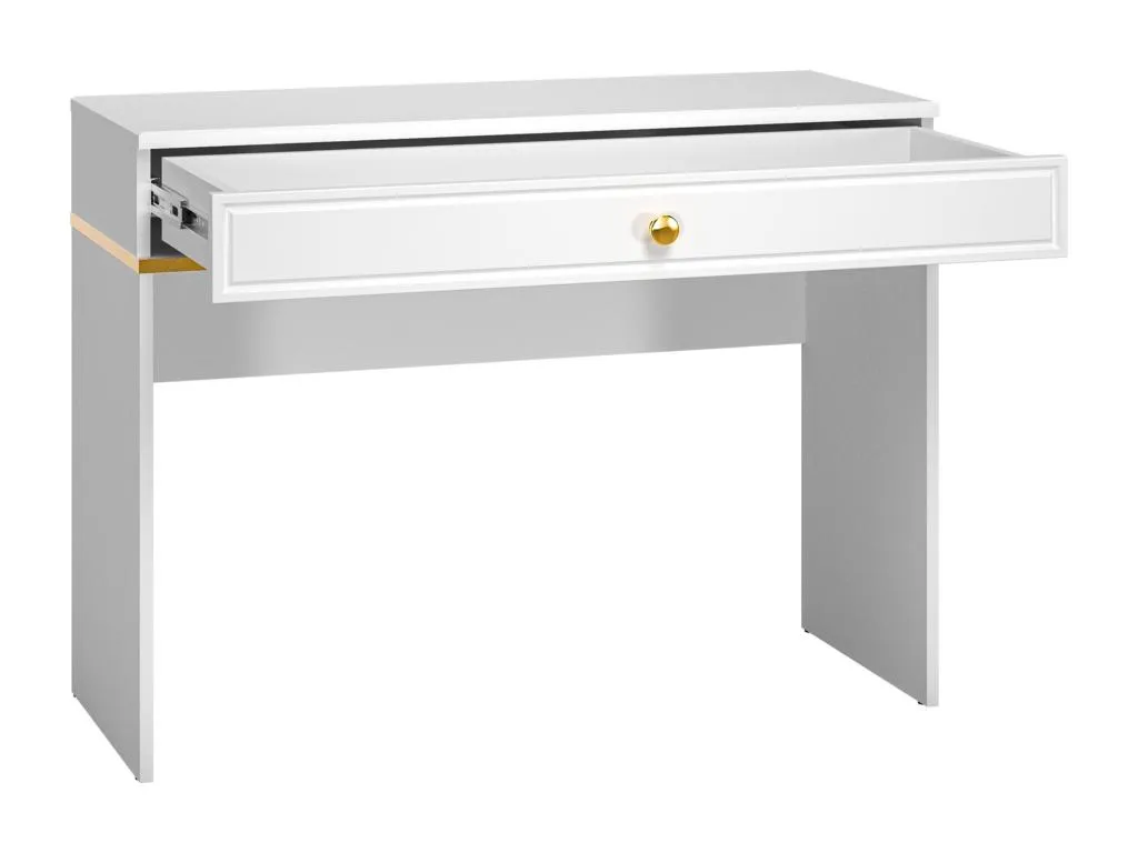 Tocador Nidovia con cajón 100 cm color blanco. anq3587096