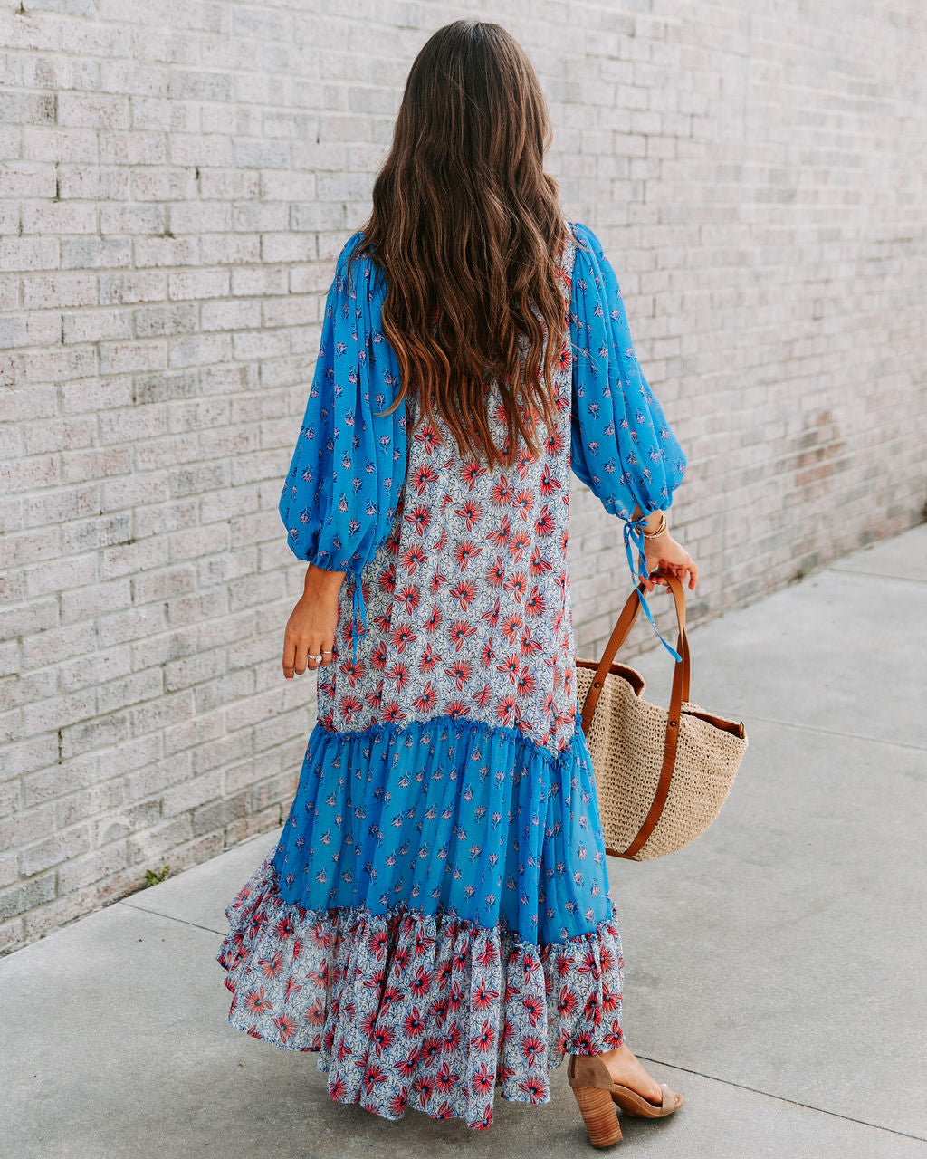 Riverette Floral Maxi Dress - FINAL SALE - Se7enfashion