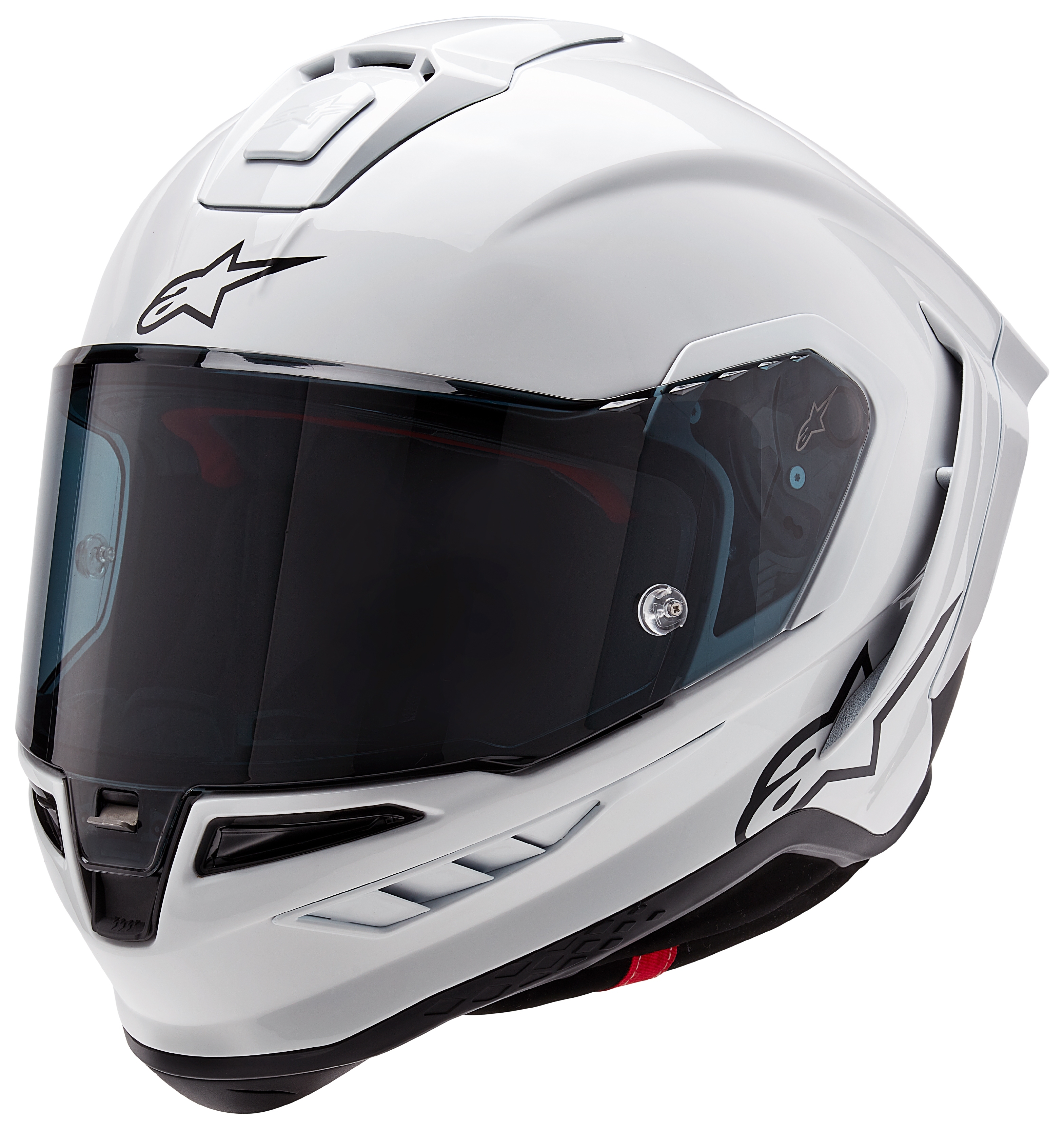SportsBikeShop Alpinestars Supertech R10 Carbon Helmet Black Carbon / XS [Blemished - Very Good]