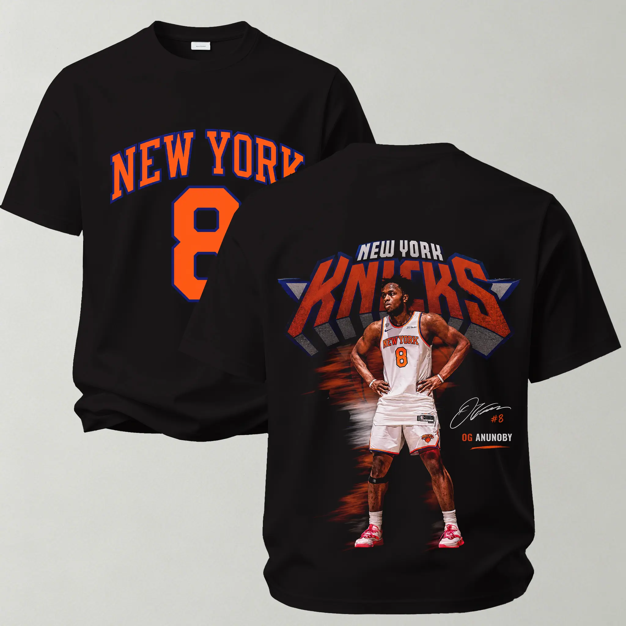 Hands-On-Hips Basketball Star Printed Unisex Oversized T-shirt