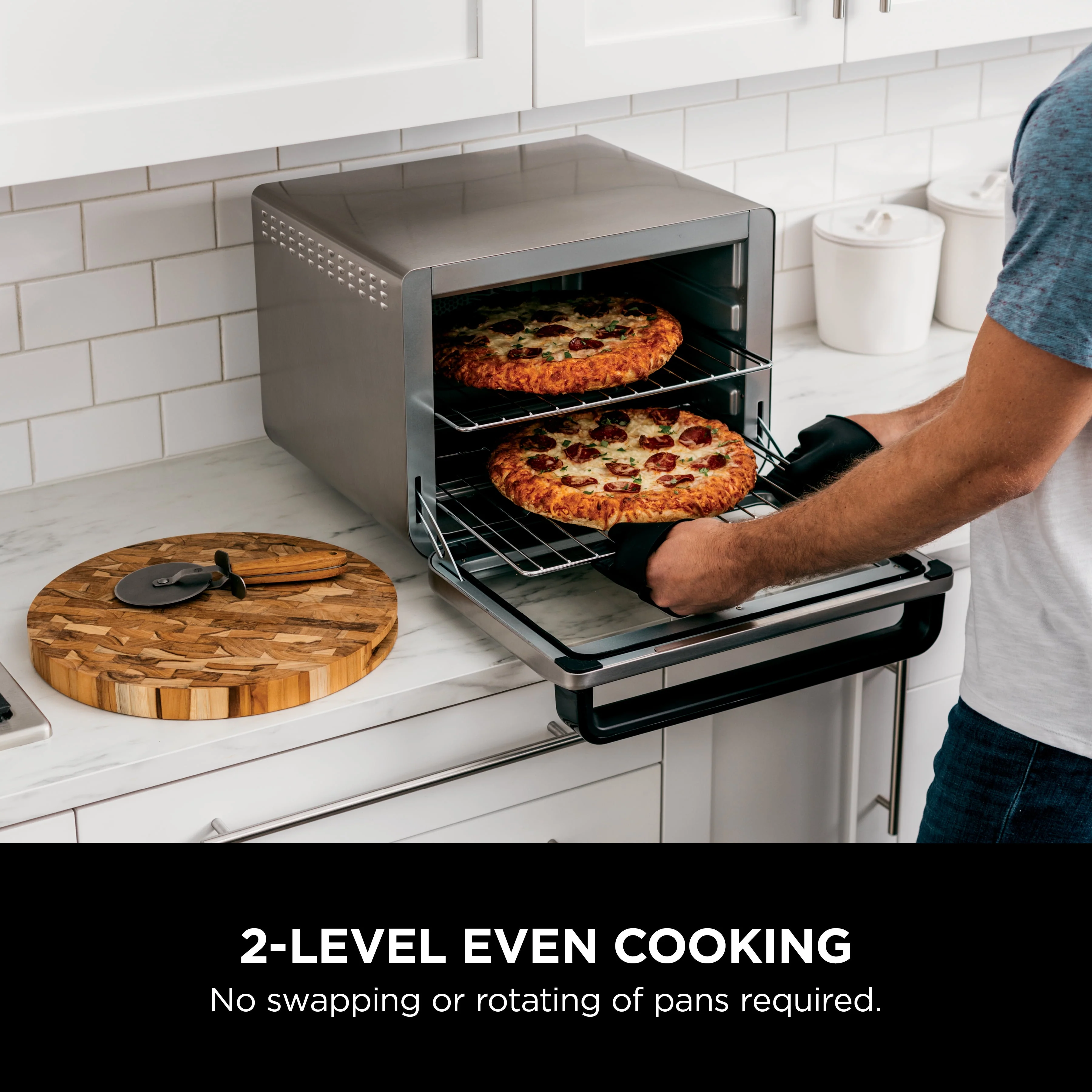 Ninja® Foodi™ 8-in-1 XL Pro Air Fry Oven, Large Countertop Convection Oven, DT200 - Image 2