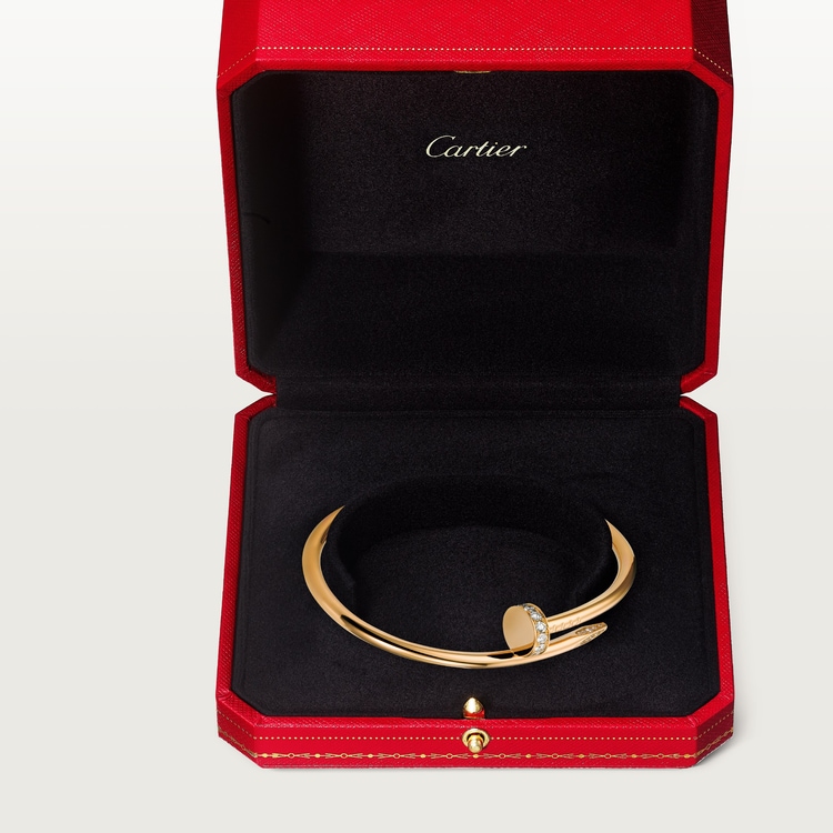 Replicate Juste un Clou bracelet, classic model, diamonds(1:1 replica) - Original Replica Club